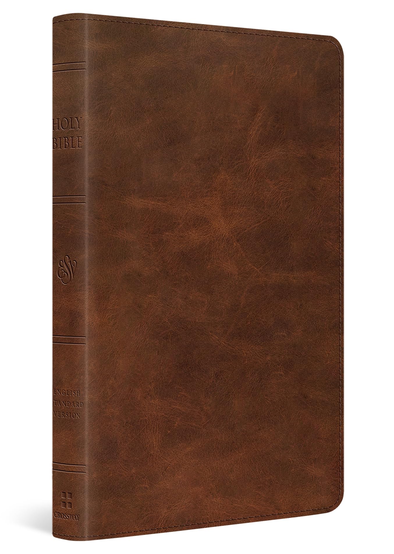 ESV Thinline Bible, Red Letter (Full Grain Leather, Deep Brown) 9781433593147