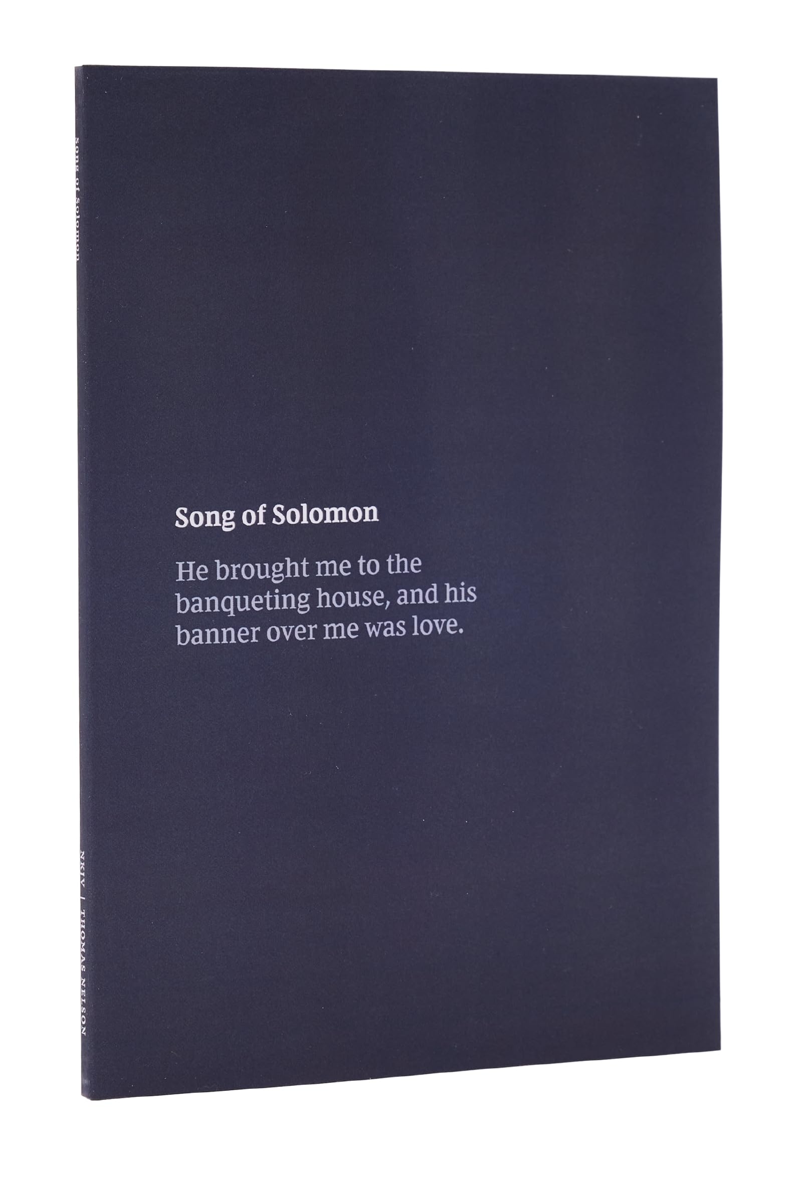 Bible Journal, NKJV - Song of Solomon, Paperback, Comfort Print 9780785235972