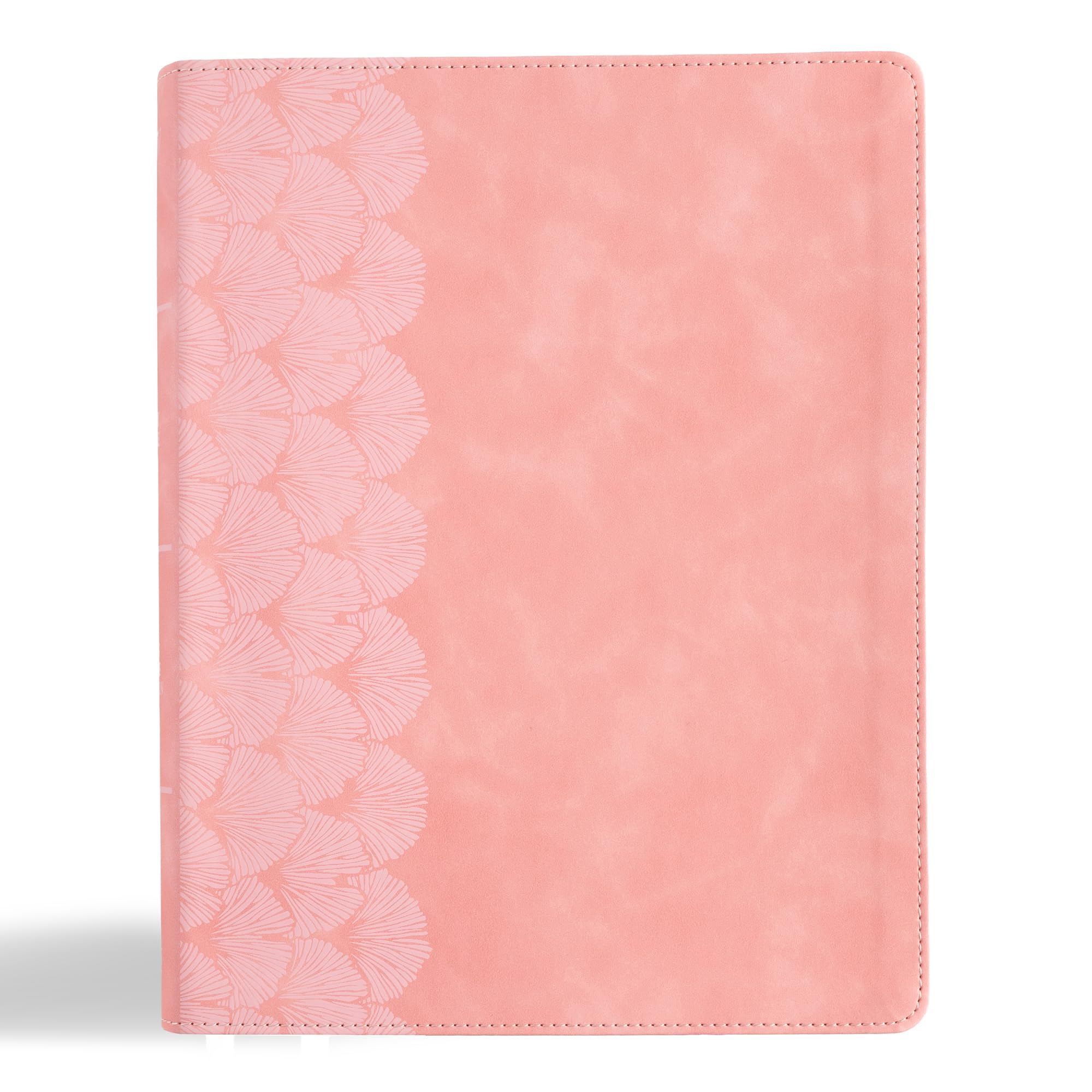 KJV Notetaking Bible, Large Print Edition, Soft Pink LeatherTouch, Red Letter, Wide Margins, Journaling Space, Single-Column, Reading Plan, Easy-to-Read Bible MCM Type 9798384523680