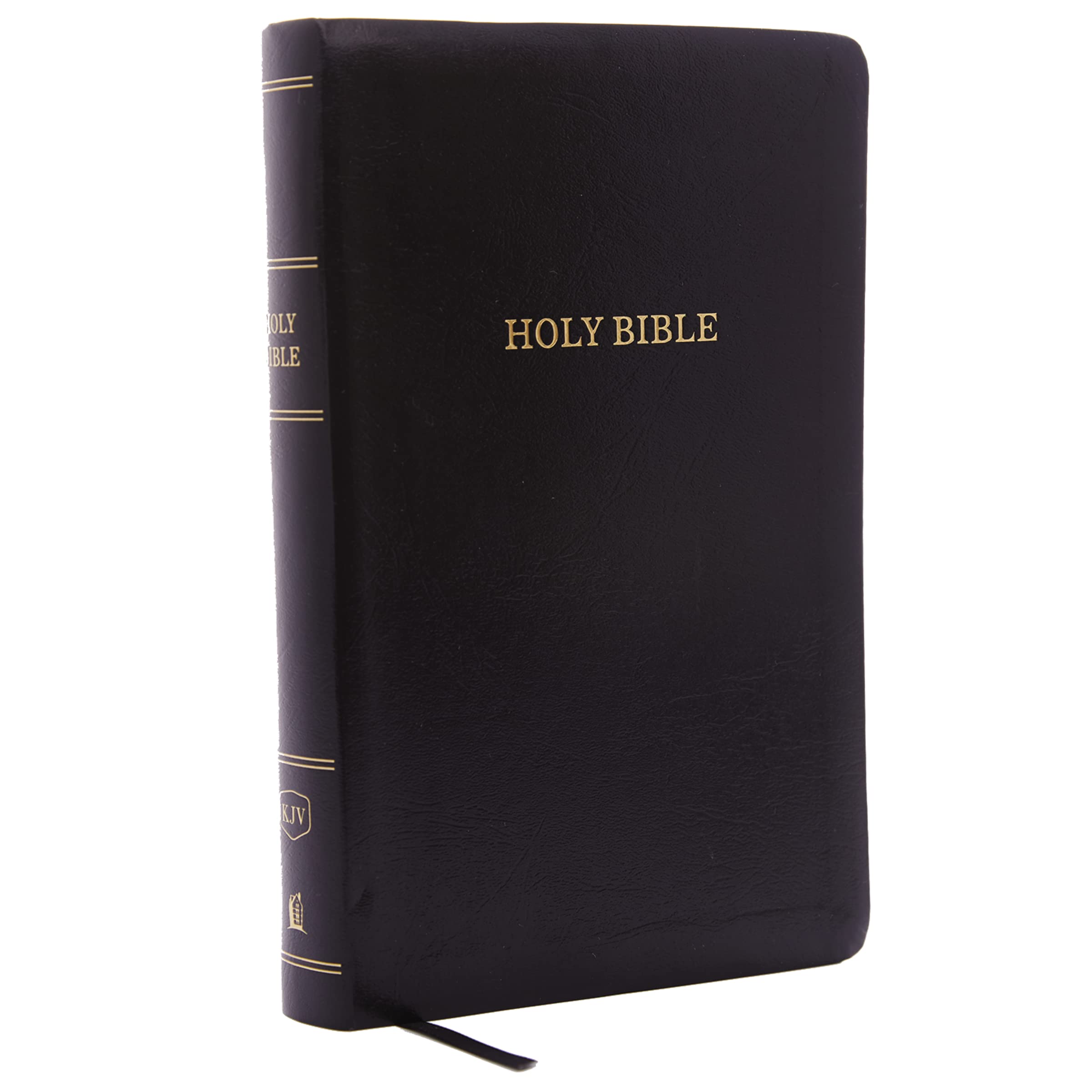 KJV Reference Bible Personal Size Giant Print Leather-Look Black Red Letter Edition Comfort Print 9780785215462