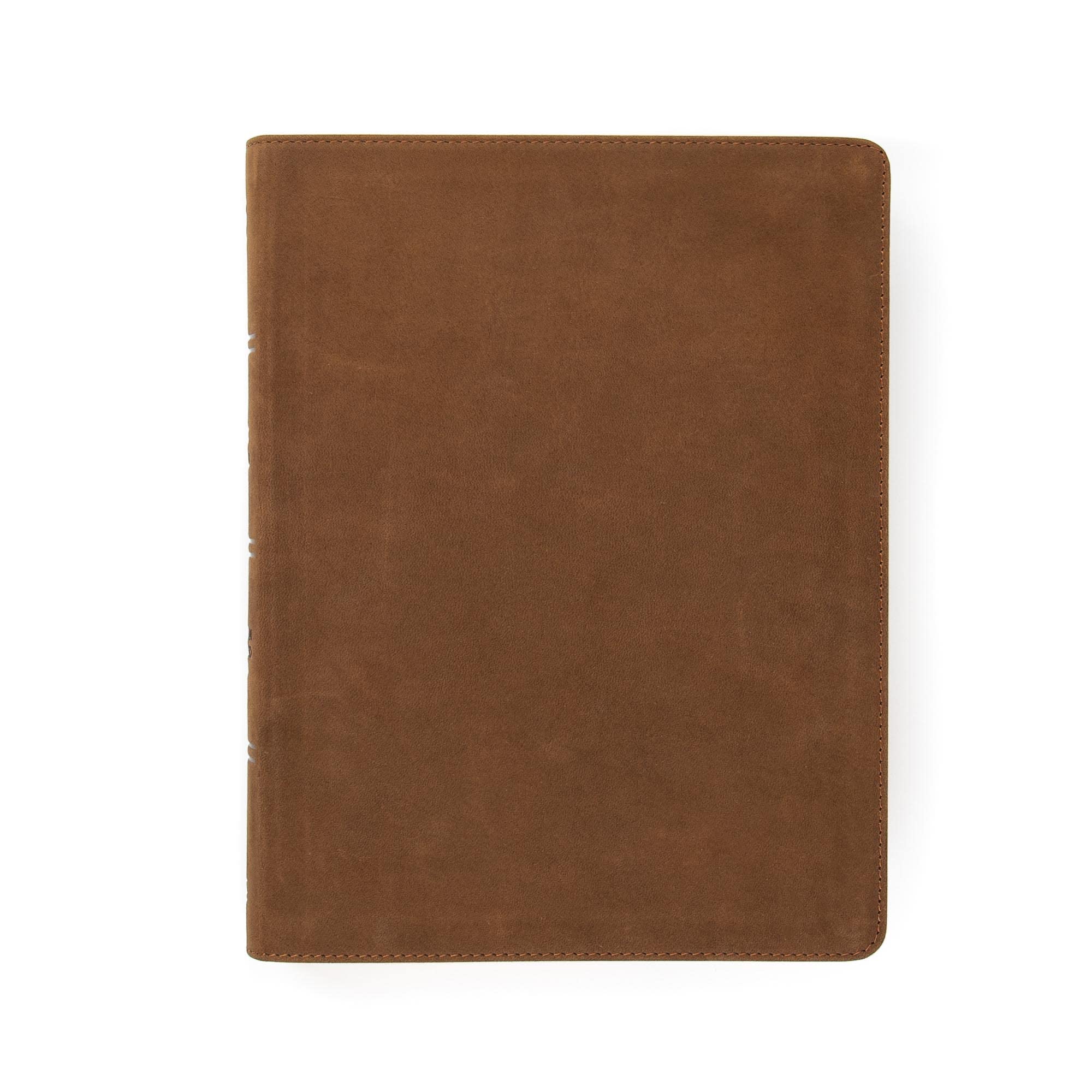 CSB Men of Character Bible, Brown Genuine Leather, Indexed