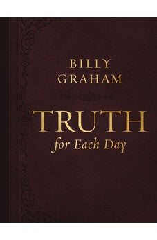 Truth for Each Day, Large Text Leathersoft: A 365-Day Devotional 9781400244362