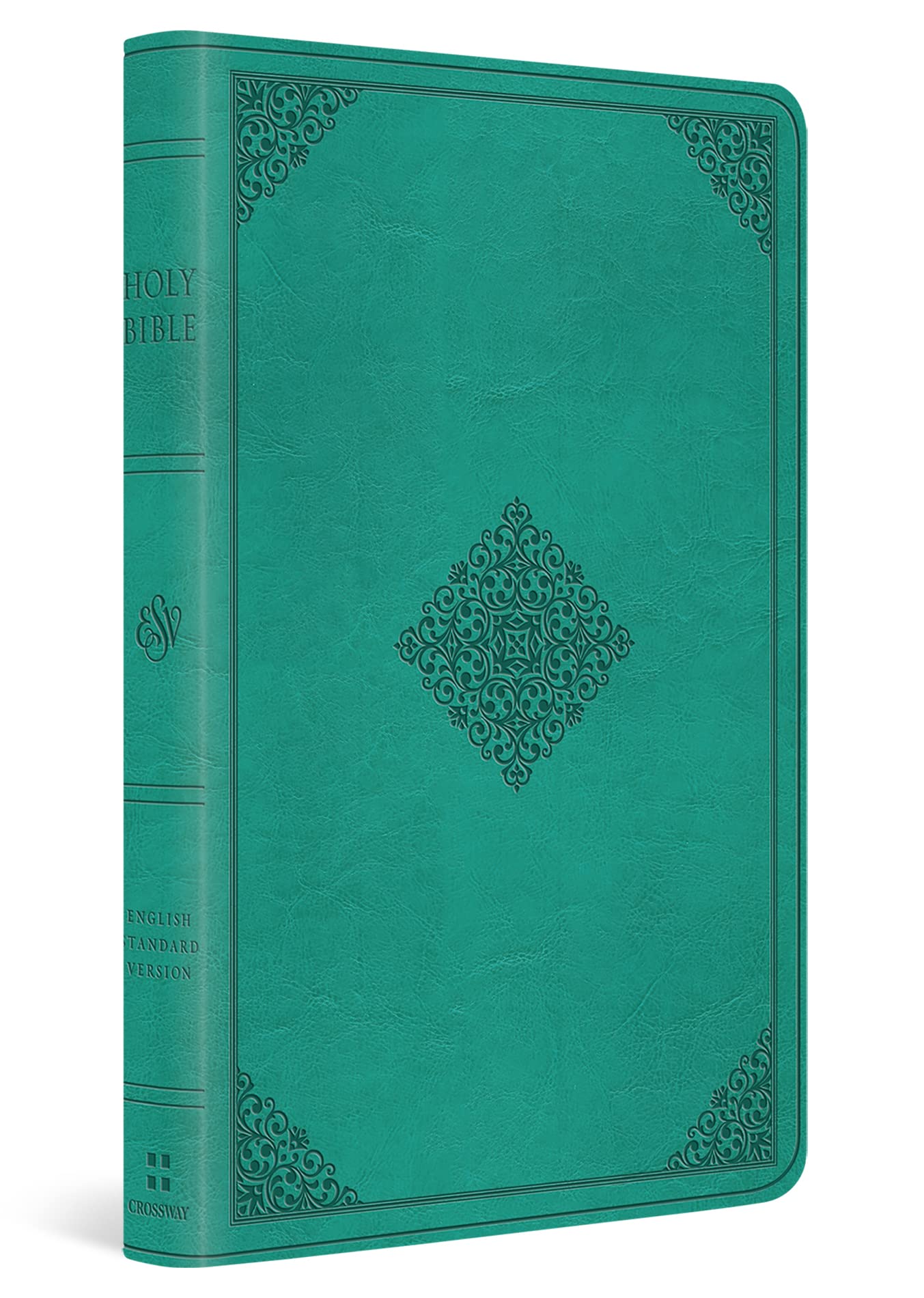 ESV Value Thinline Bible (TruTone, Teal, Ornament Design)
