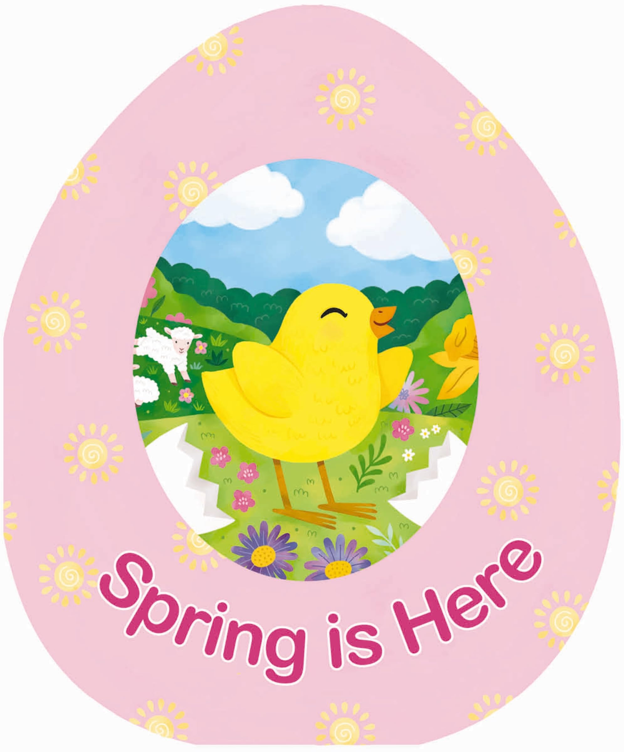 Spring is Here (An Easter Egg-Shaped Board Book) 9780310770923