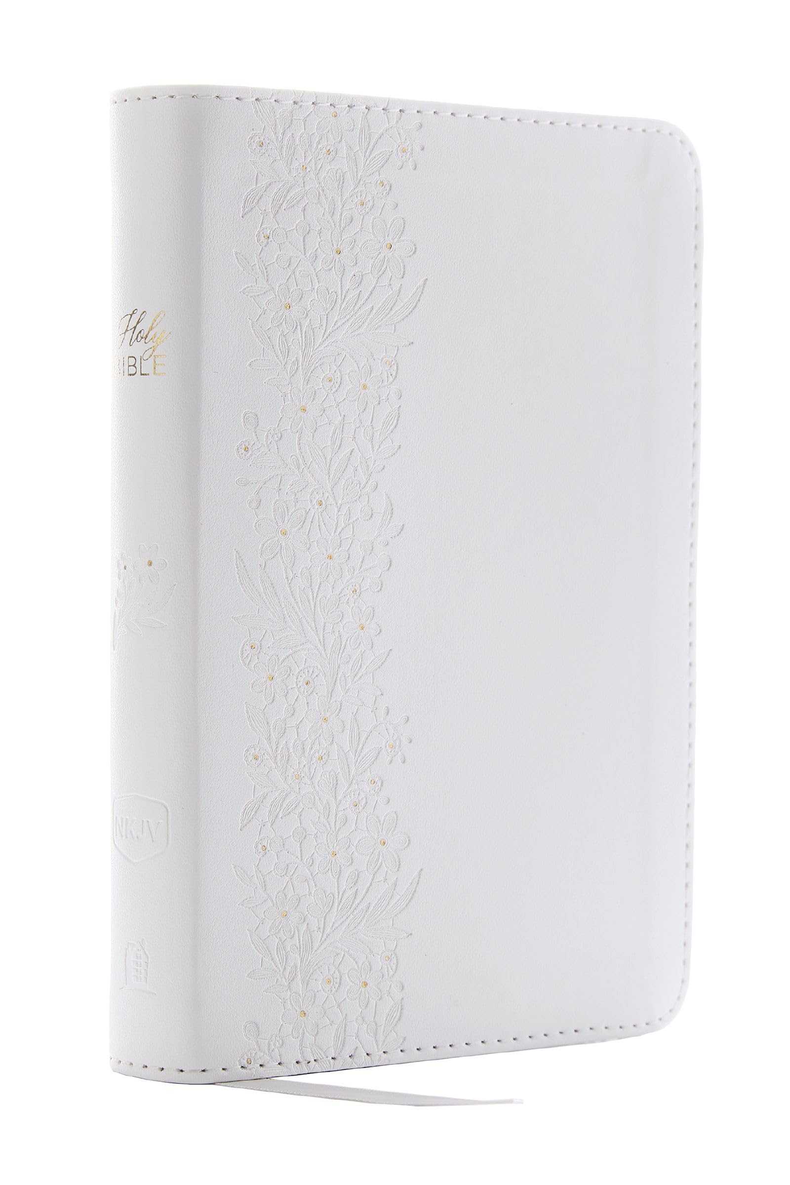 NKJV Bride's Bible Leathersoft White Red Letter Edition Comfort Print 9780785225843