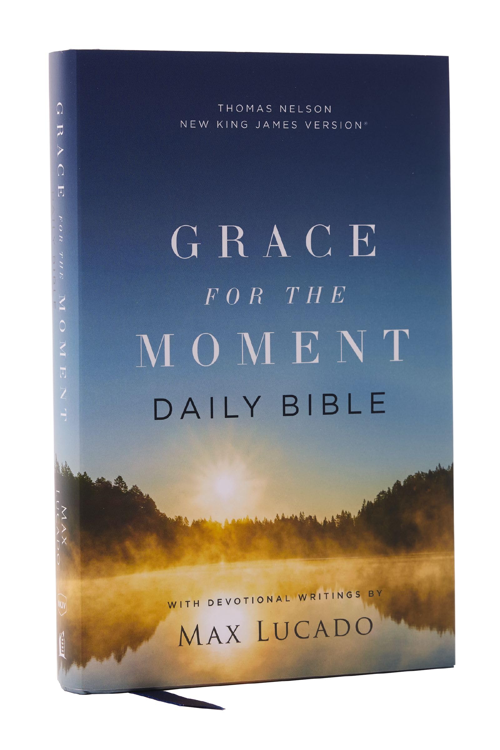 NKJV Grace for the Moment Daily Bible, Hardcover, Comfort Print 9781400335886