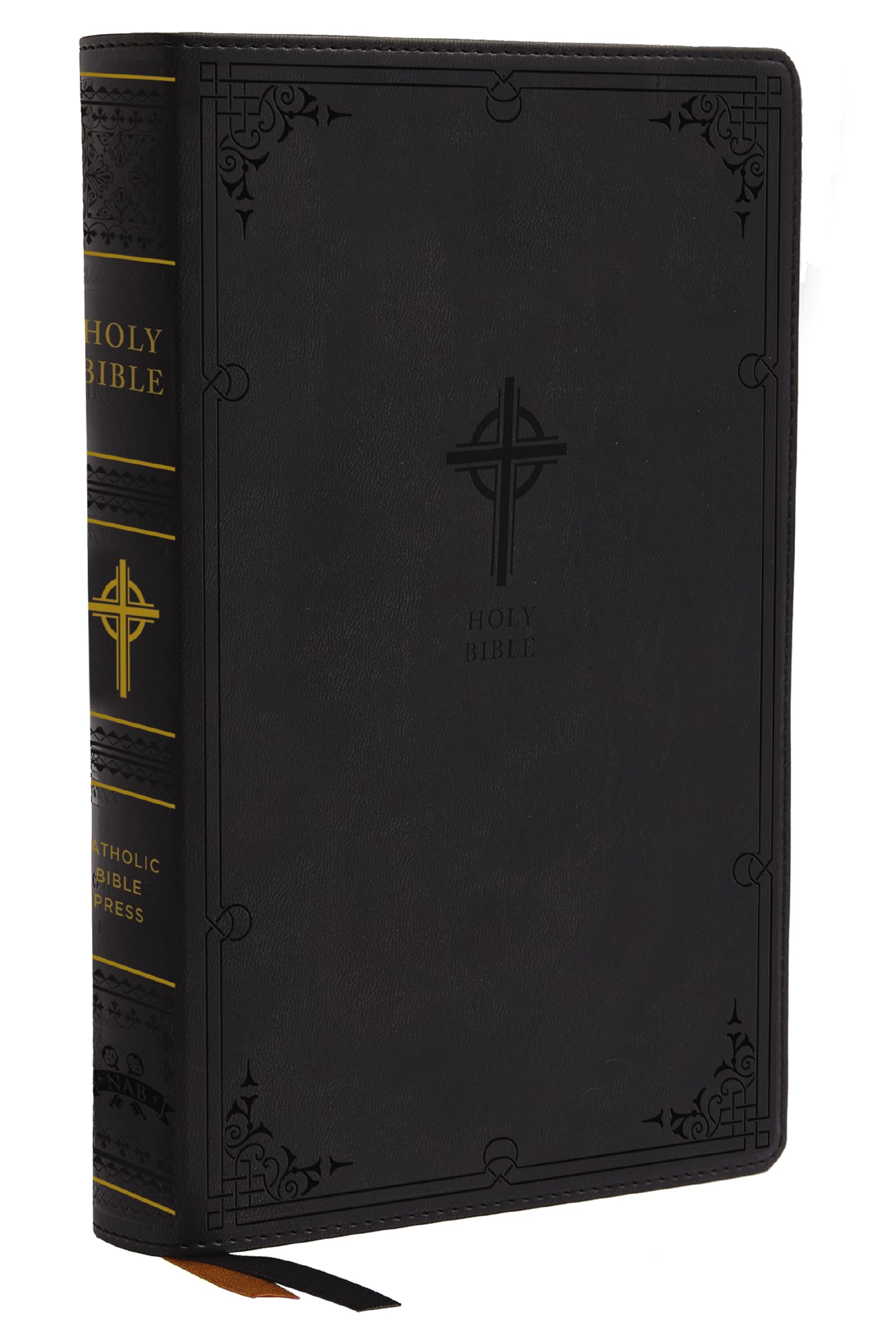 NABRE New American Bible Revised Edition Catholic Bible Large Print Edition Leathersoft Black Comfort Print 9780785233916