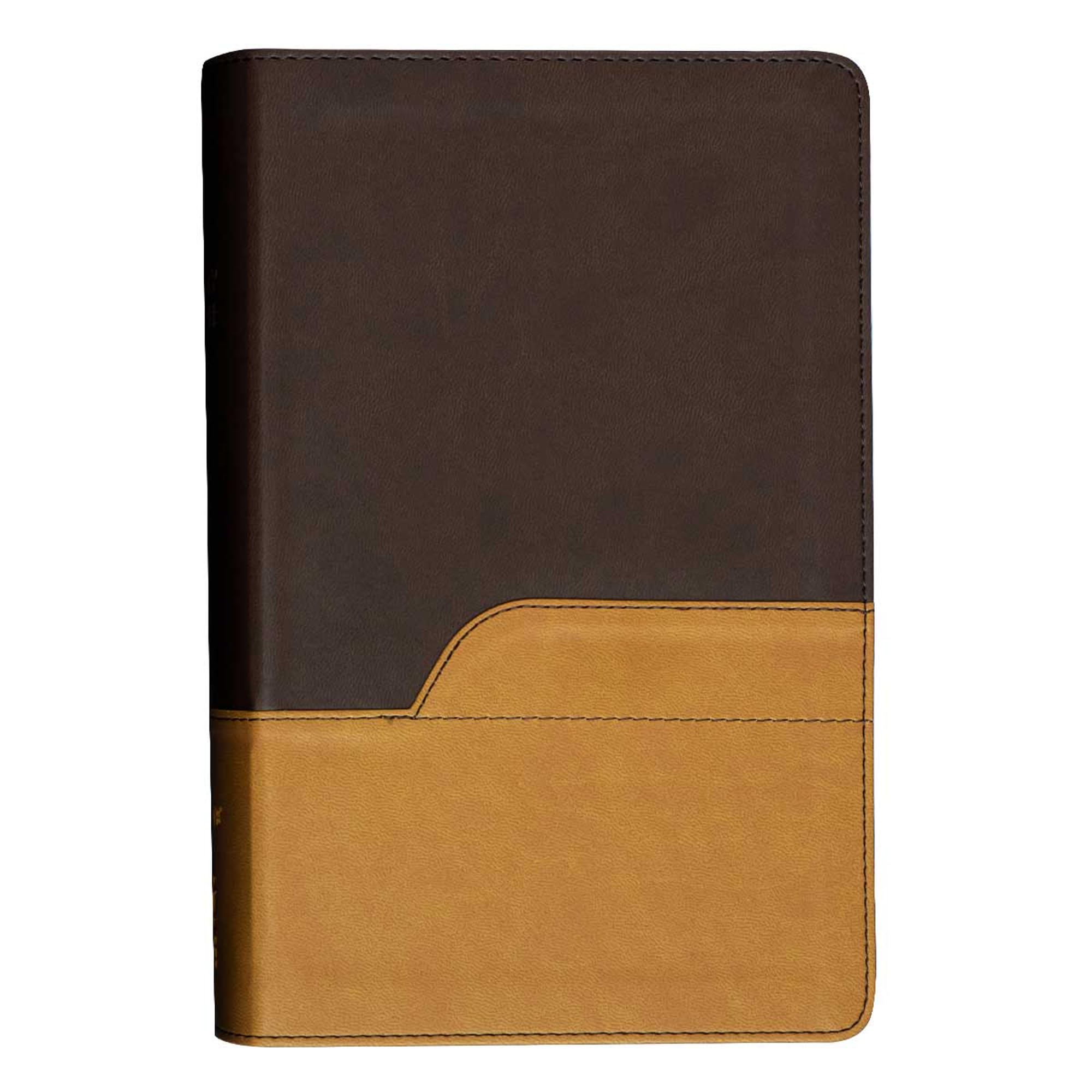 NIV Large Print Chocolate/Amber Soft Leather 9780310429401