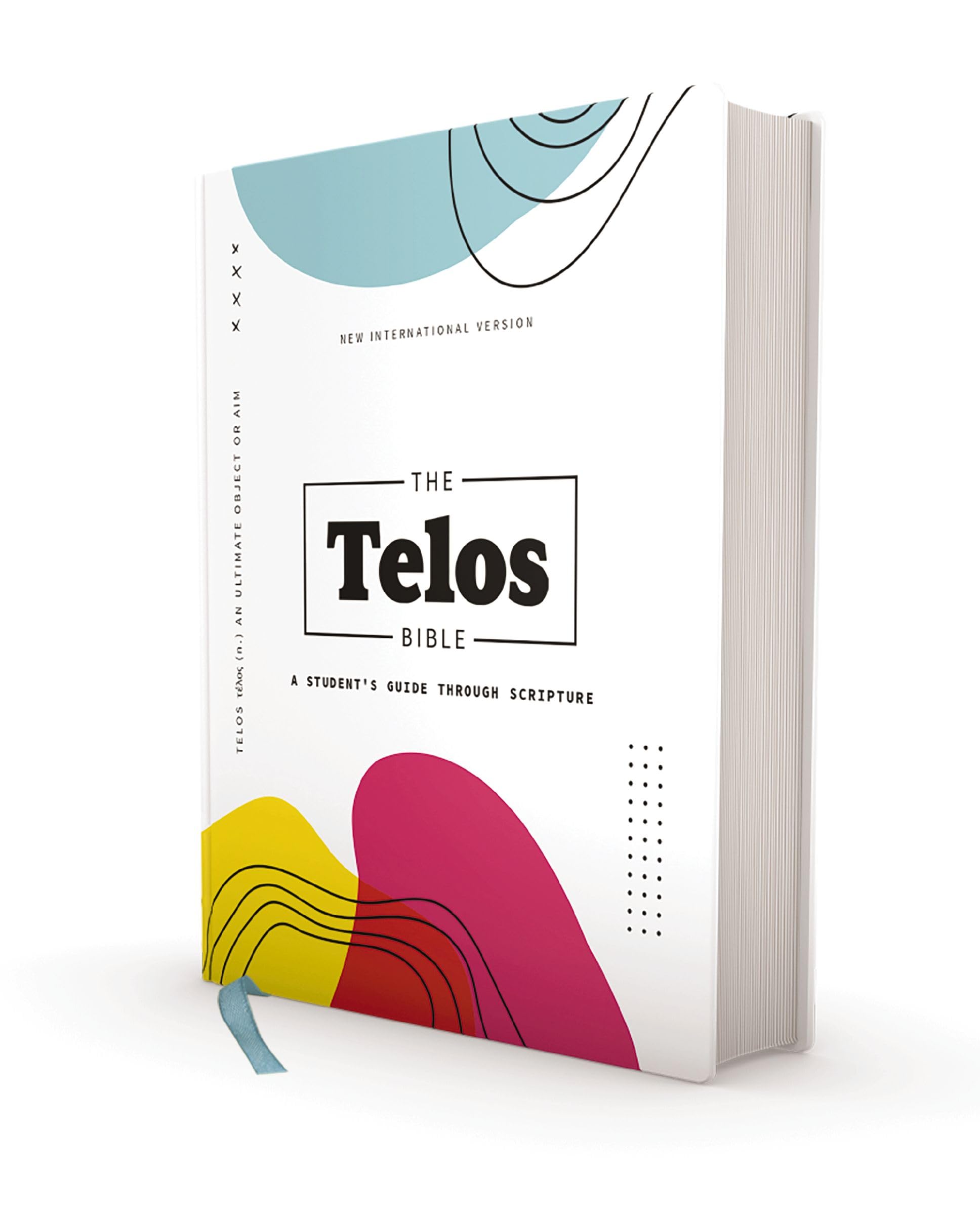 NIV The Telos Bible, Hardcover, Comfort Print: A Student's Guide Through Scripture 9780310458685