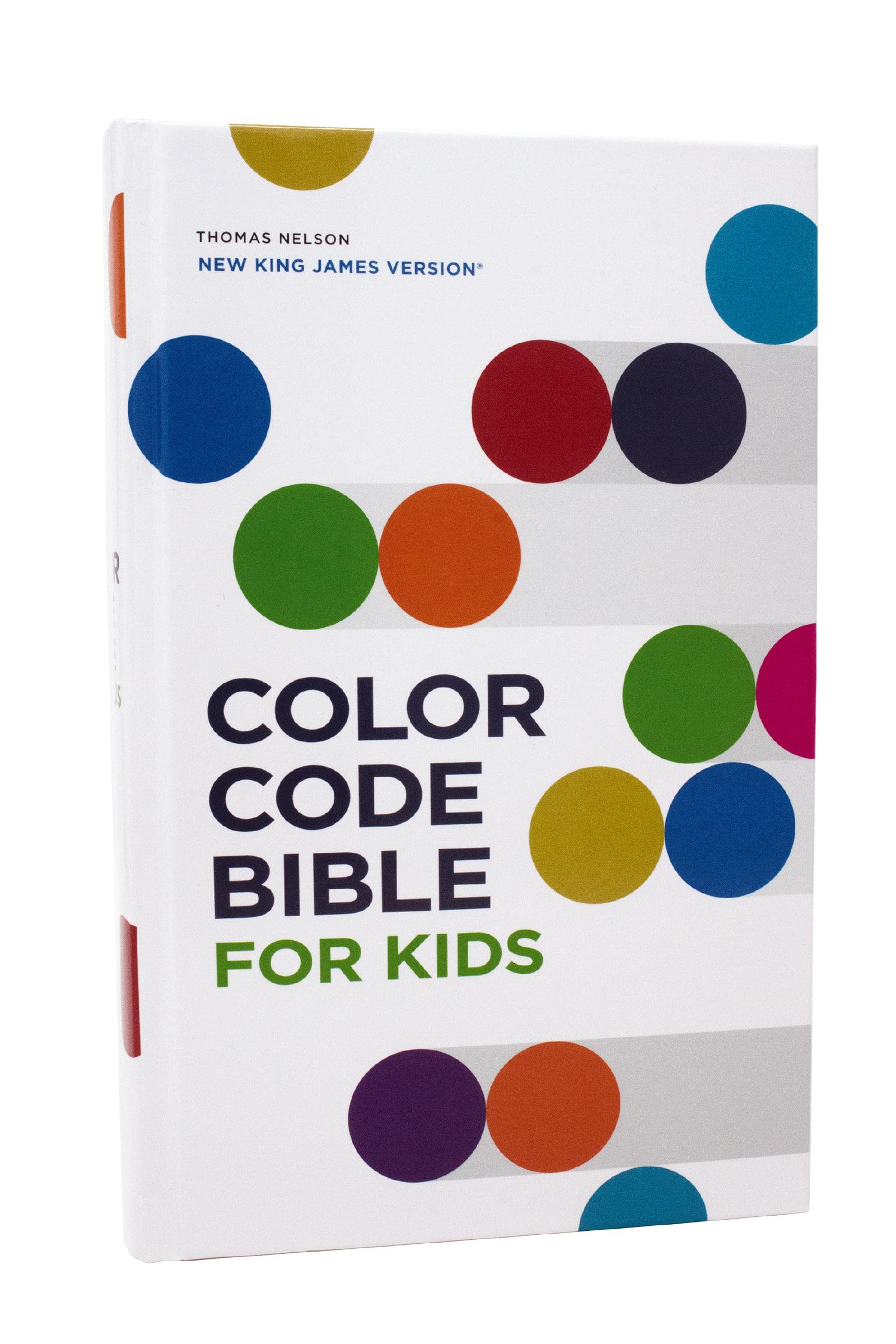 NKJV Color Code Bible for Kids, Hardcover 9781400335992