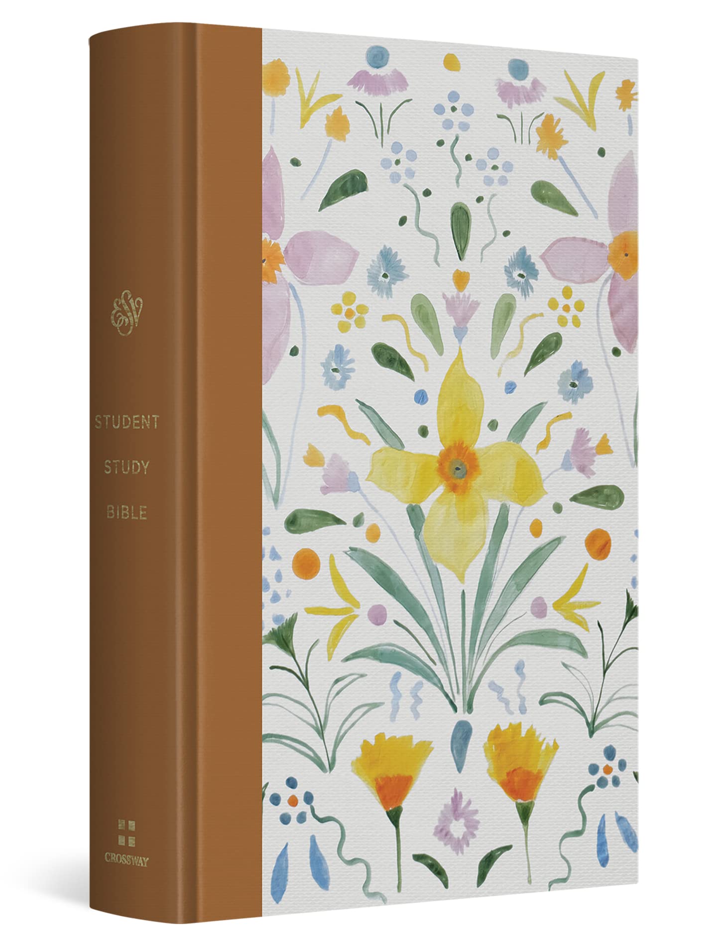 ESV Student Study Bible, Artist Series (Cloth over Board, Lulie Wallace, Sunburst) 9781433583254