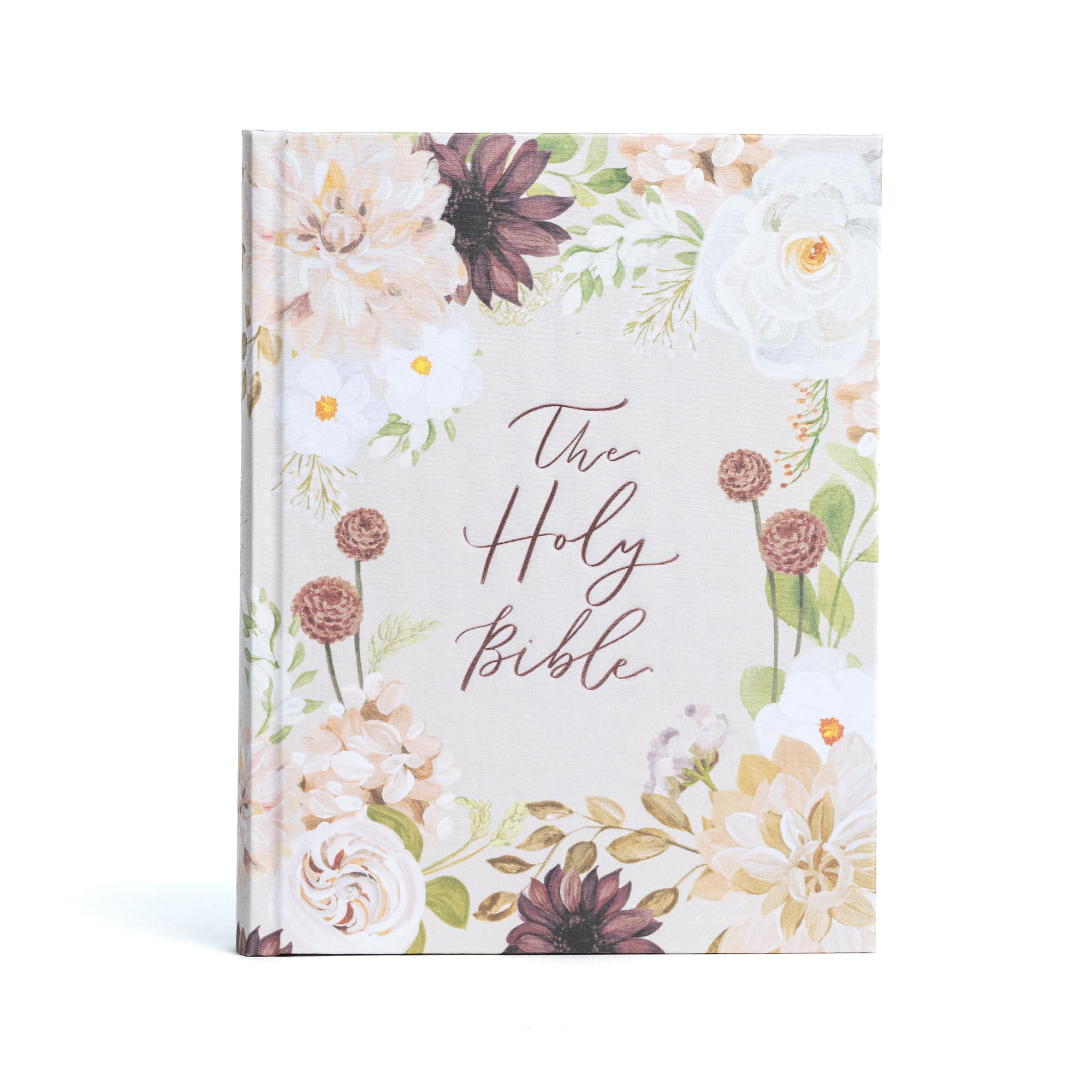 KJV Notetaking Bible, Large Print Hosanna Revival Edition, Blush Cloth-Over-Board, Black Letter, Single-Column, Journaling Space, Reading Plan, Easy-to-Read Bible Slab Type 9781087785820