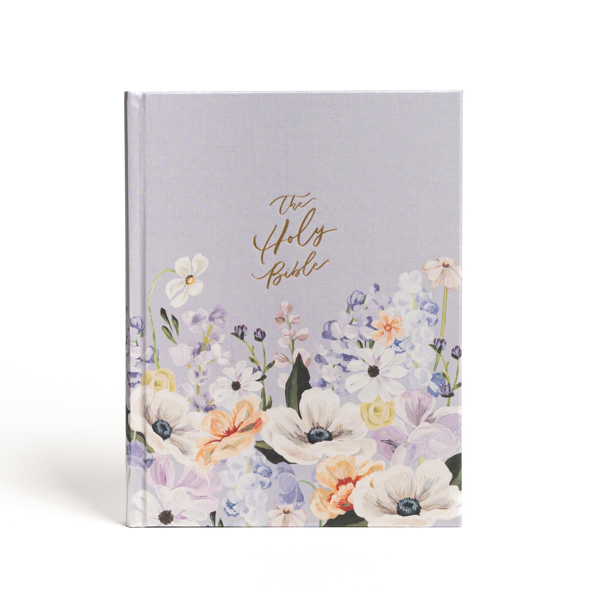 CSB Notetaking Bible, Large Print Hosanna Revival Edition, Lavender/Peach Cloth-Over-Board, Black Letter, Single-Column, Journaling Space, Reading Plan, Easy-to-Read Bible Serif Type 9781087785530