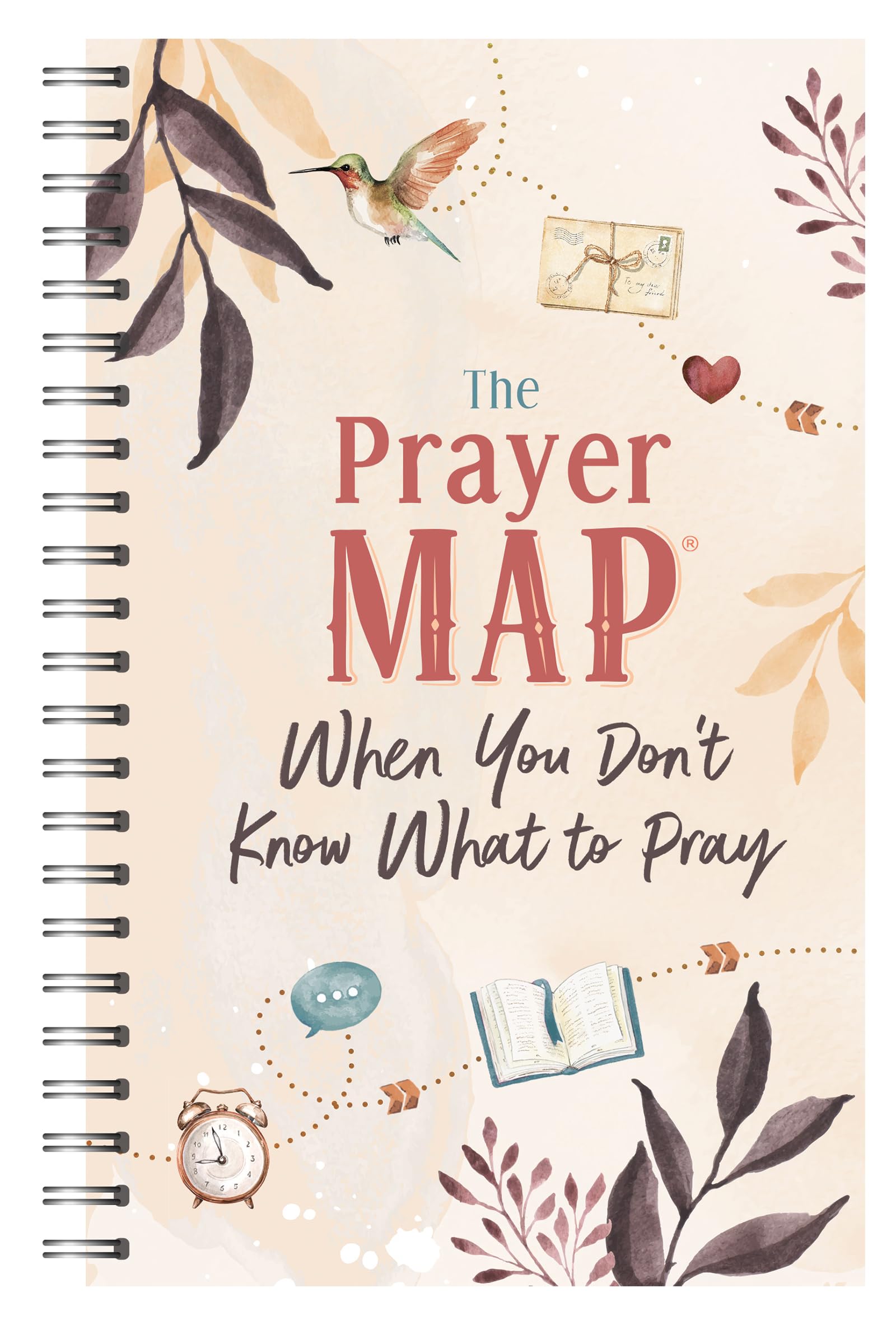 The Prayer Map: When You Don't Know What to Pray (Faith Maps) 9781636098708