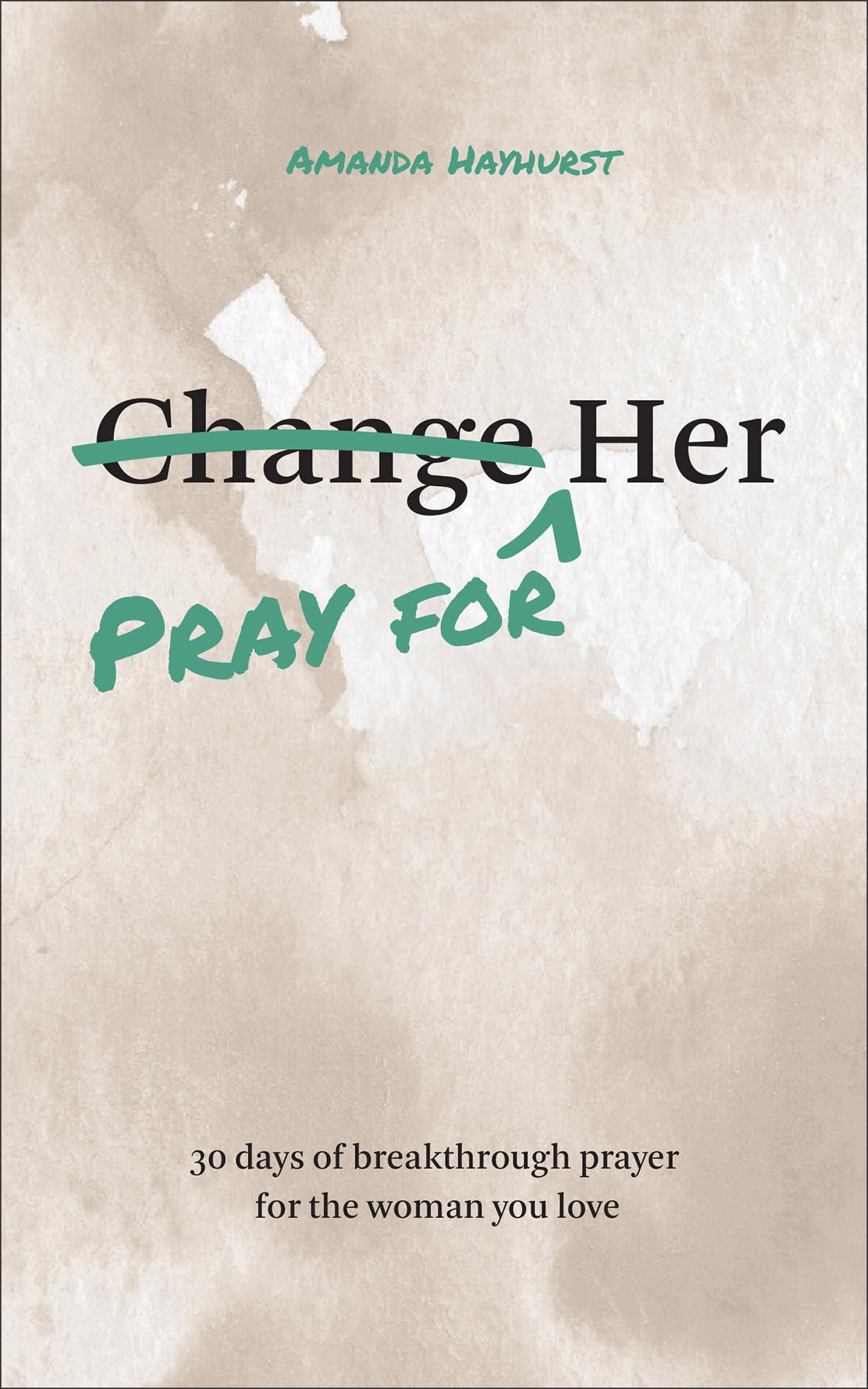 Pray for Her: 30 Days of Breakthrough Prayer for the Woman You Love (Prayer Devotional for Couples, Christian Wedding Gift, Prayer Book for Husband and Wife, Christian Marriage Gift) 9780764246890