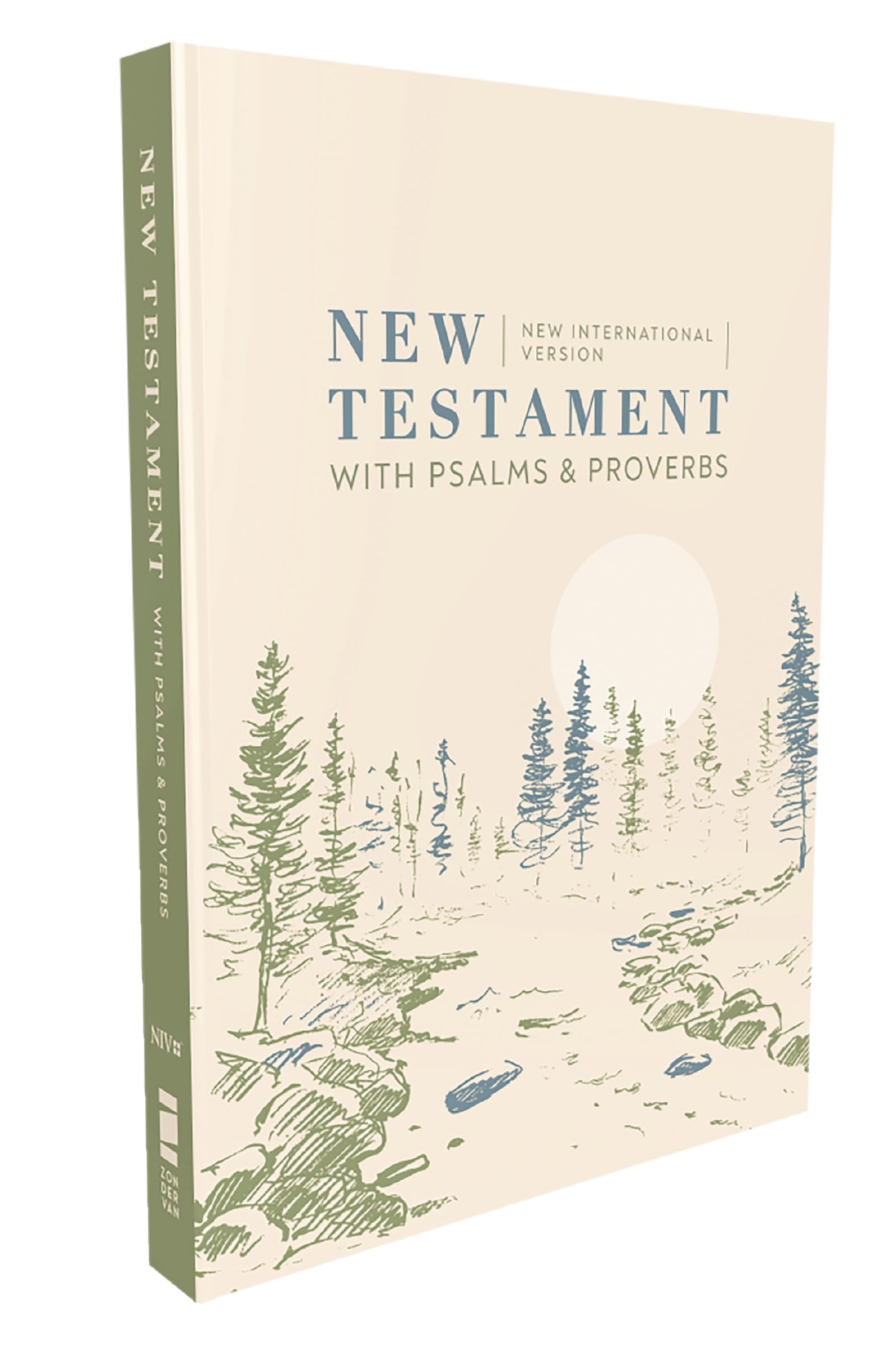 NIV New Testament with Psalms and Proverbs, Pocket-Sized, Paperback, Tree, Comfort Print 9780310463986