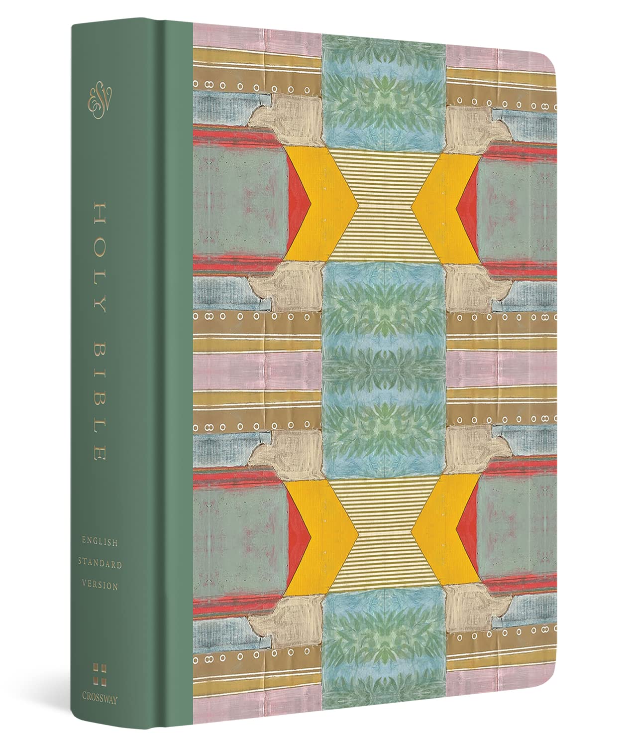 ESV Single Column Journaling Bible, Artist Series (Cloth over Board, Jessica Dennis Bush, Trellis) 9798874900120