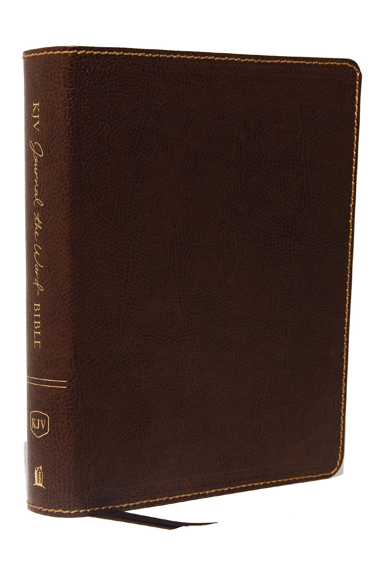 KJV Journal the Word Bible Bonded Leather Brown Red Letter Edition Comfort Print 9780785218319