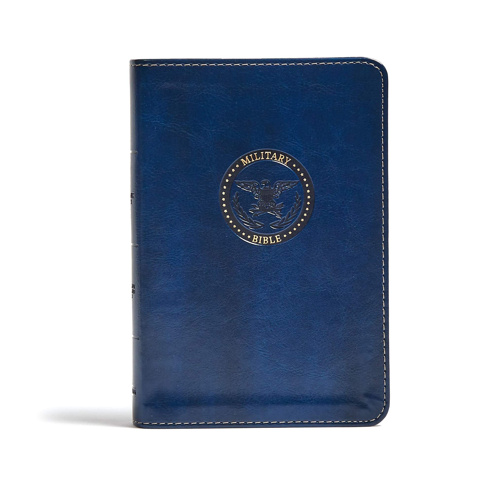 CSB Military Bible Royal Blue LeatherTouch 9781433651786