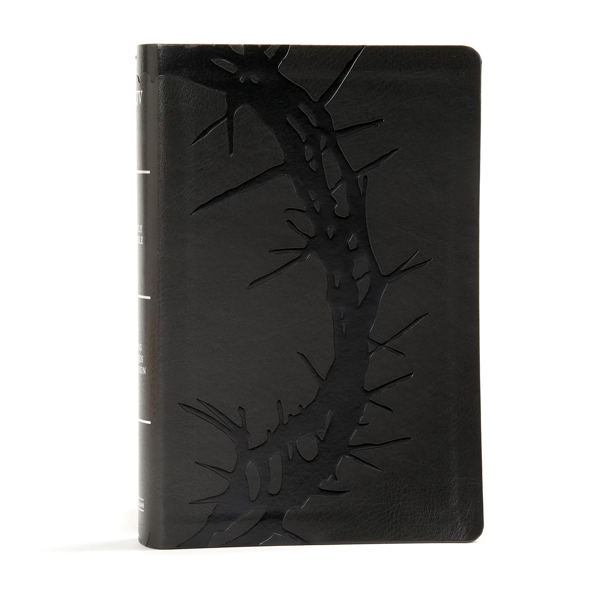 KJV Large Print Personal Size Reference Bible Charcoal Leathertouch Indexed 9781535935708