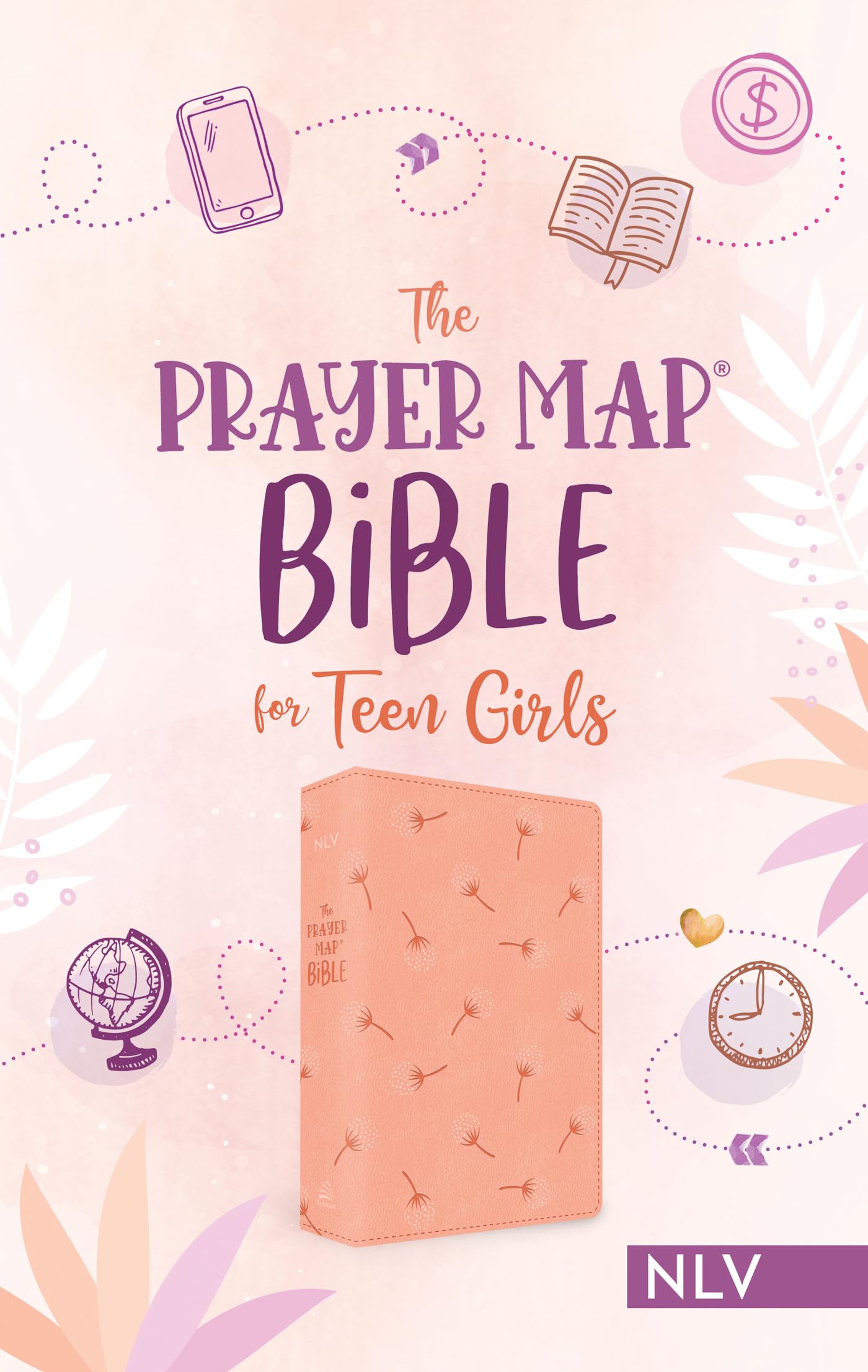 NLV The Prayer Map® Bible for Teen Girls (Faith Maps) 9781636094717
