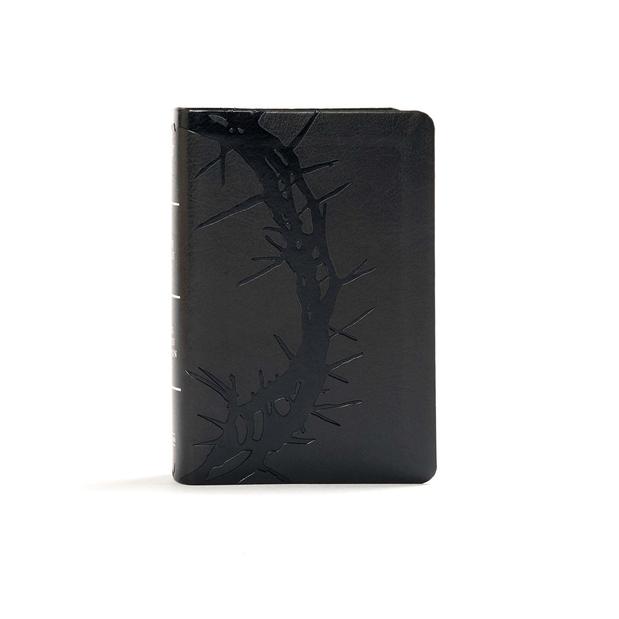 KJV Large Print Compact Reference Bible Charcoal LeatherTouch 9781535935760