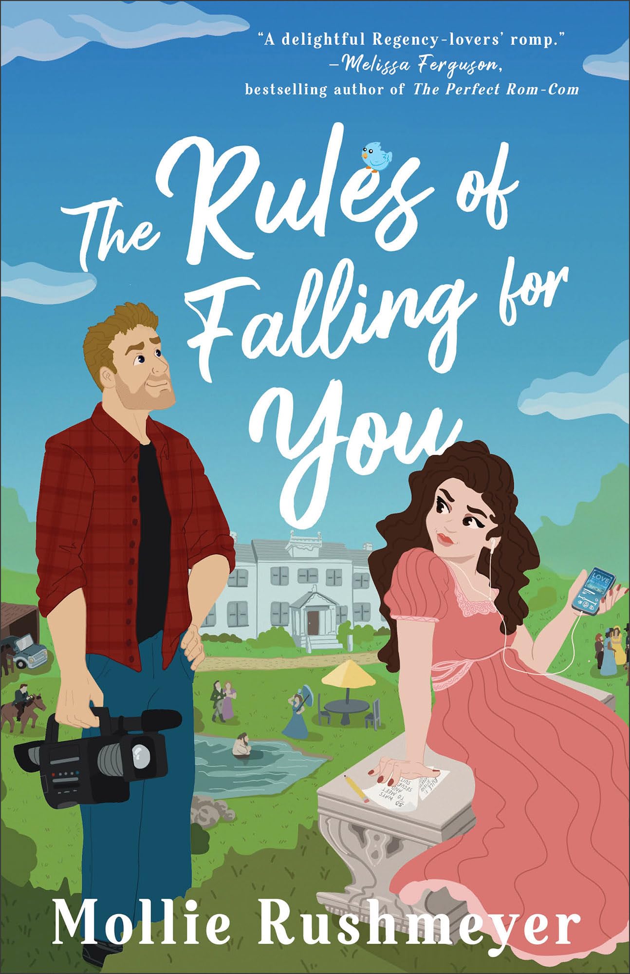 The Rules of Falling for You: A Regency-Infused Contemporary Rom-Com with the Brother's Best Friend Trope 9780764244421