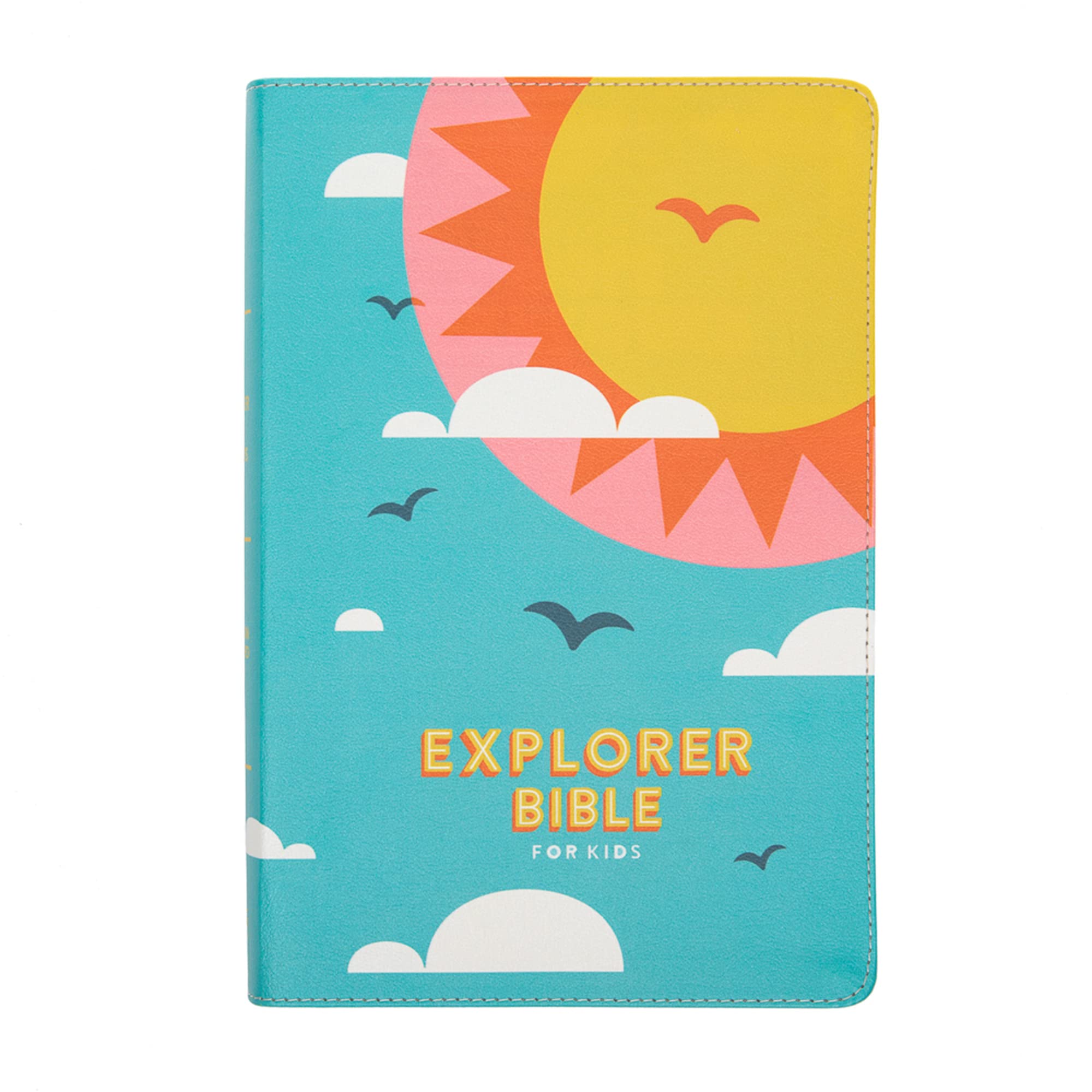 CSB Explorer Bible for Kids, Hello Sunshine LeatherTouch, Indexed, Red Letter, Full-Color Design, Photos, Illustrations, Charts, Videos, Activities 9781087765662