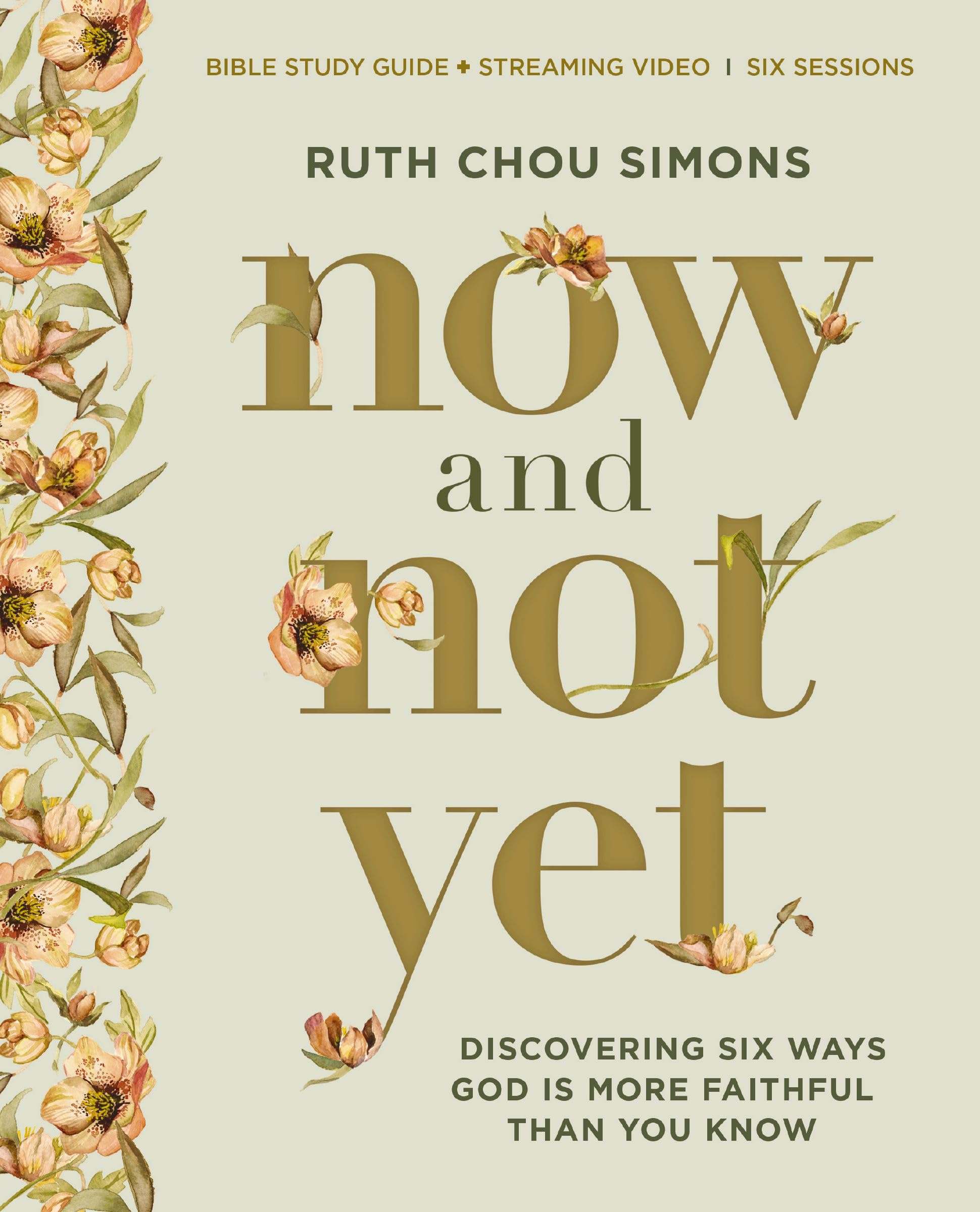 Now and Not Yet Bible Study Guide plus Streaming Video: Discovering Six Ways God Is More Faithful Than You Know 9780310161899