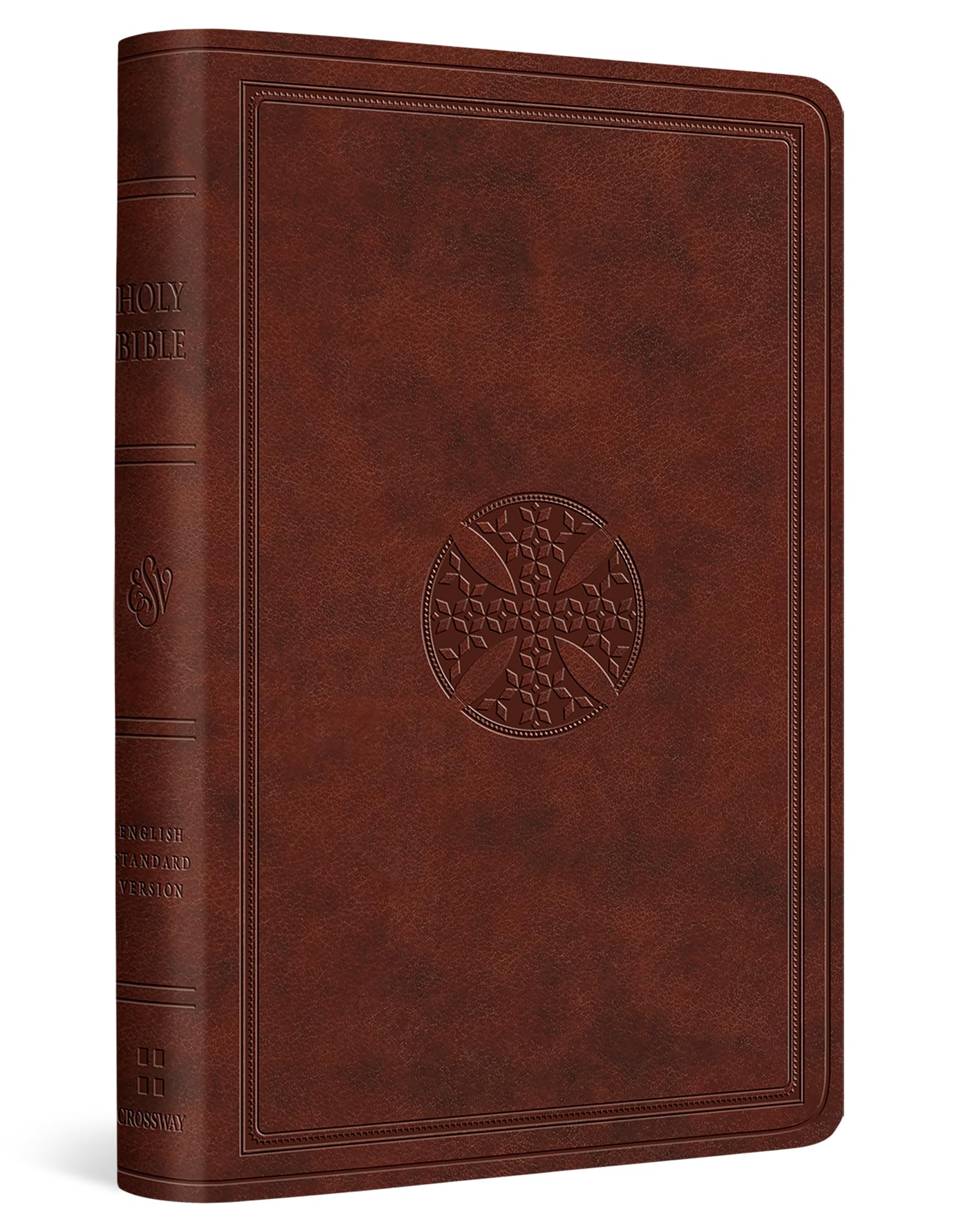 ESV Value Compact Bible (TruTone, Chestnut, Mosaic Cross Design) 9798874902872