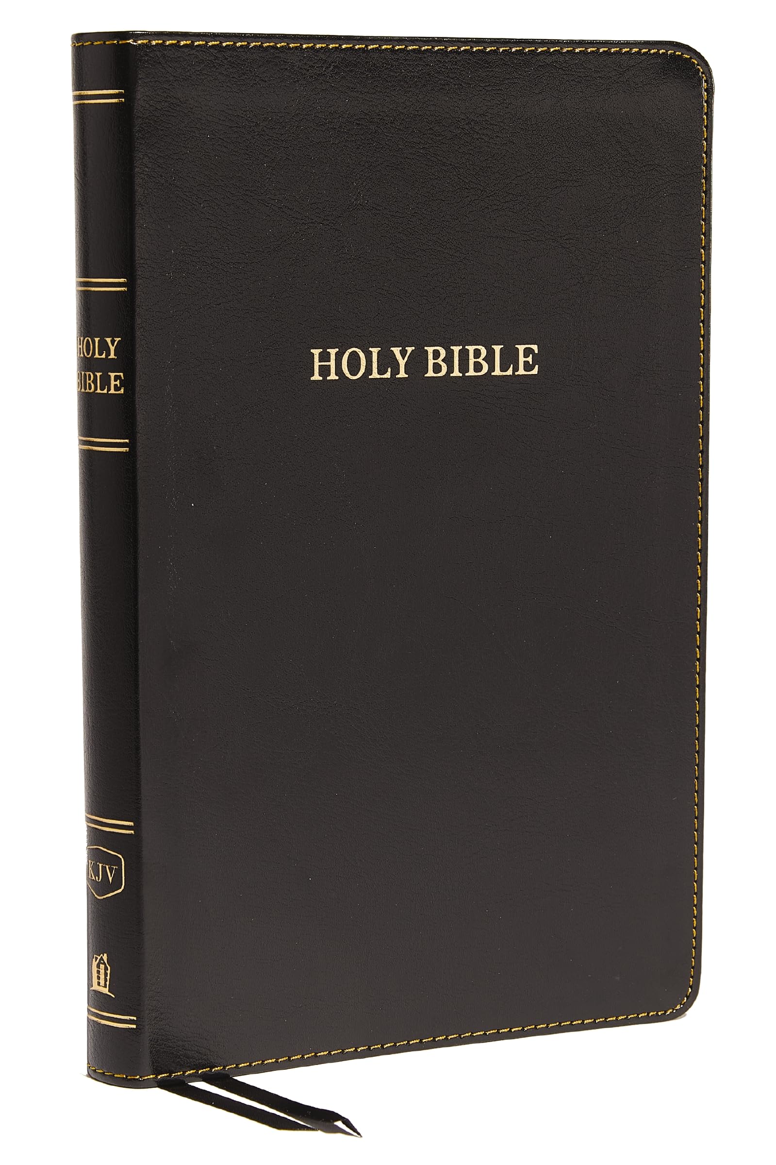 KJV Thinline Bible Leathersoft Black Thumb Indexed Red Letter Edition Comfort Print 9780785217039