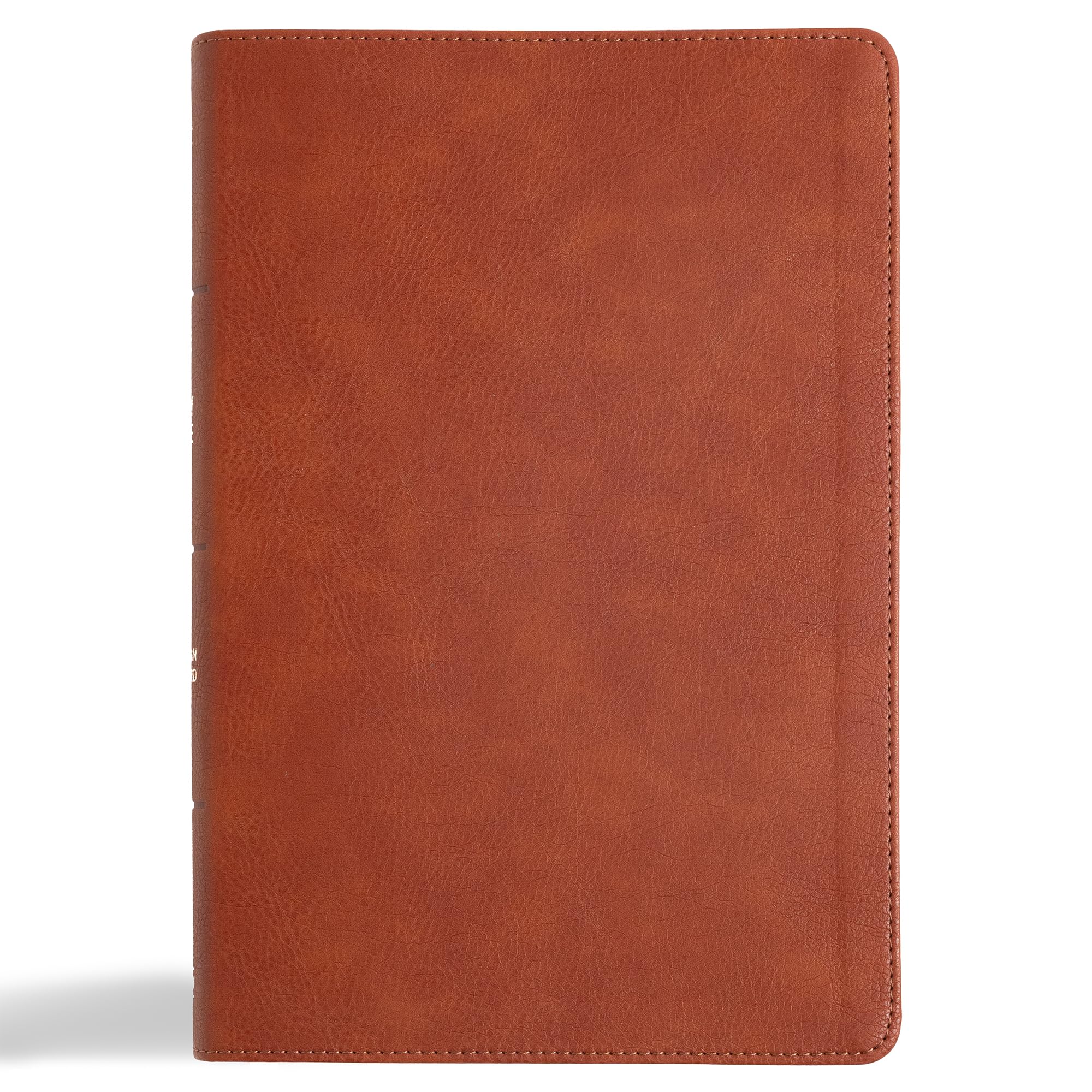 CSB Giant Print Reference Bible, Digital Study Edition, Burnt Sienna LeatherTouch, Indexed, Red Letter, Easy-to-Read Bible Serif Type 9798384509288