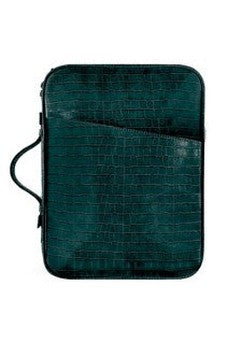 Croco Bible Cover Teal XXL (22982XXL)