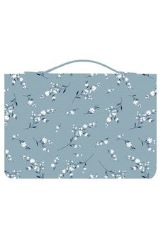 Small Floral Bible Cover Blue XL (28625XL)