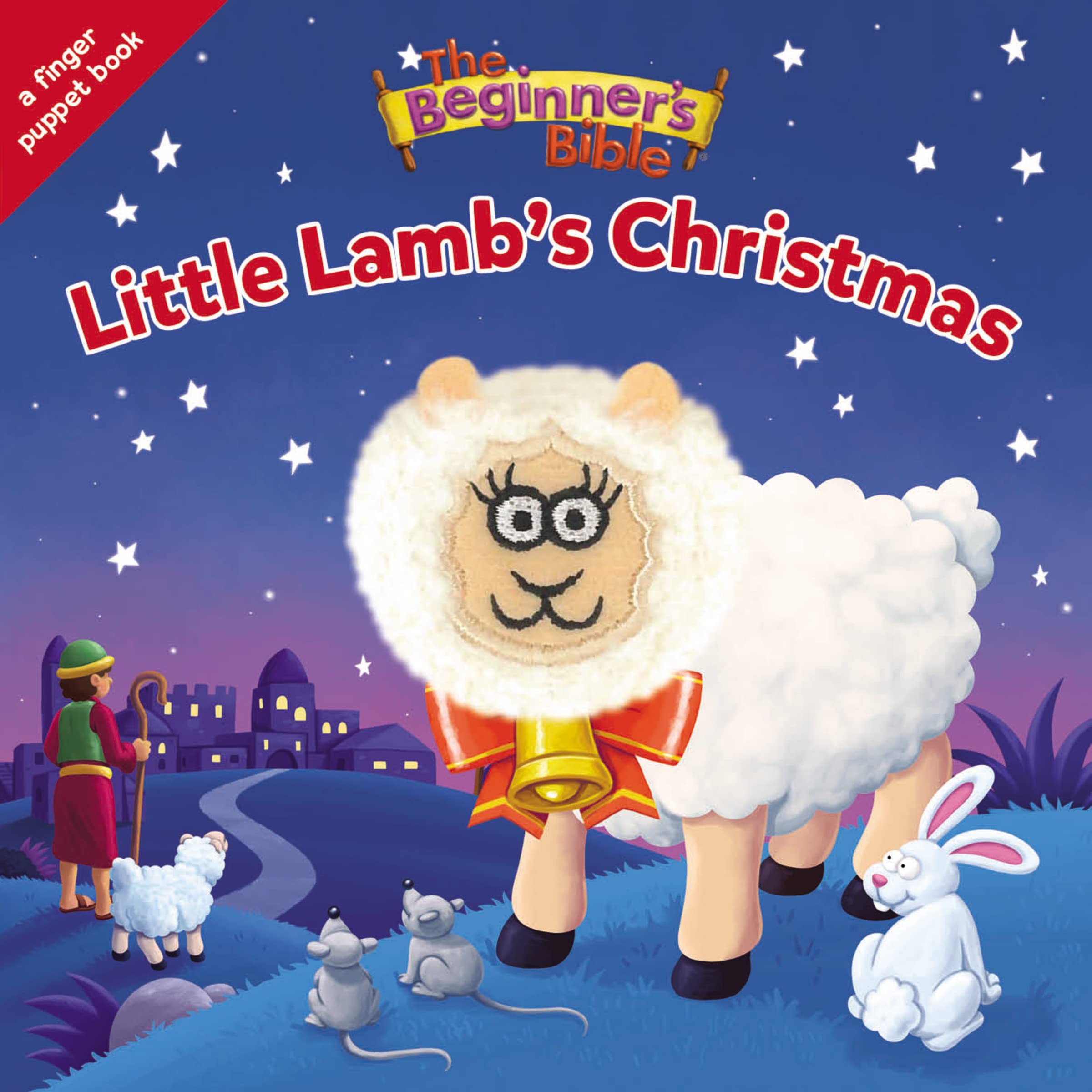 The Beginner's Bible Little Lamb's Christmas: A Finger Puppet Board Book 9780310770589