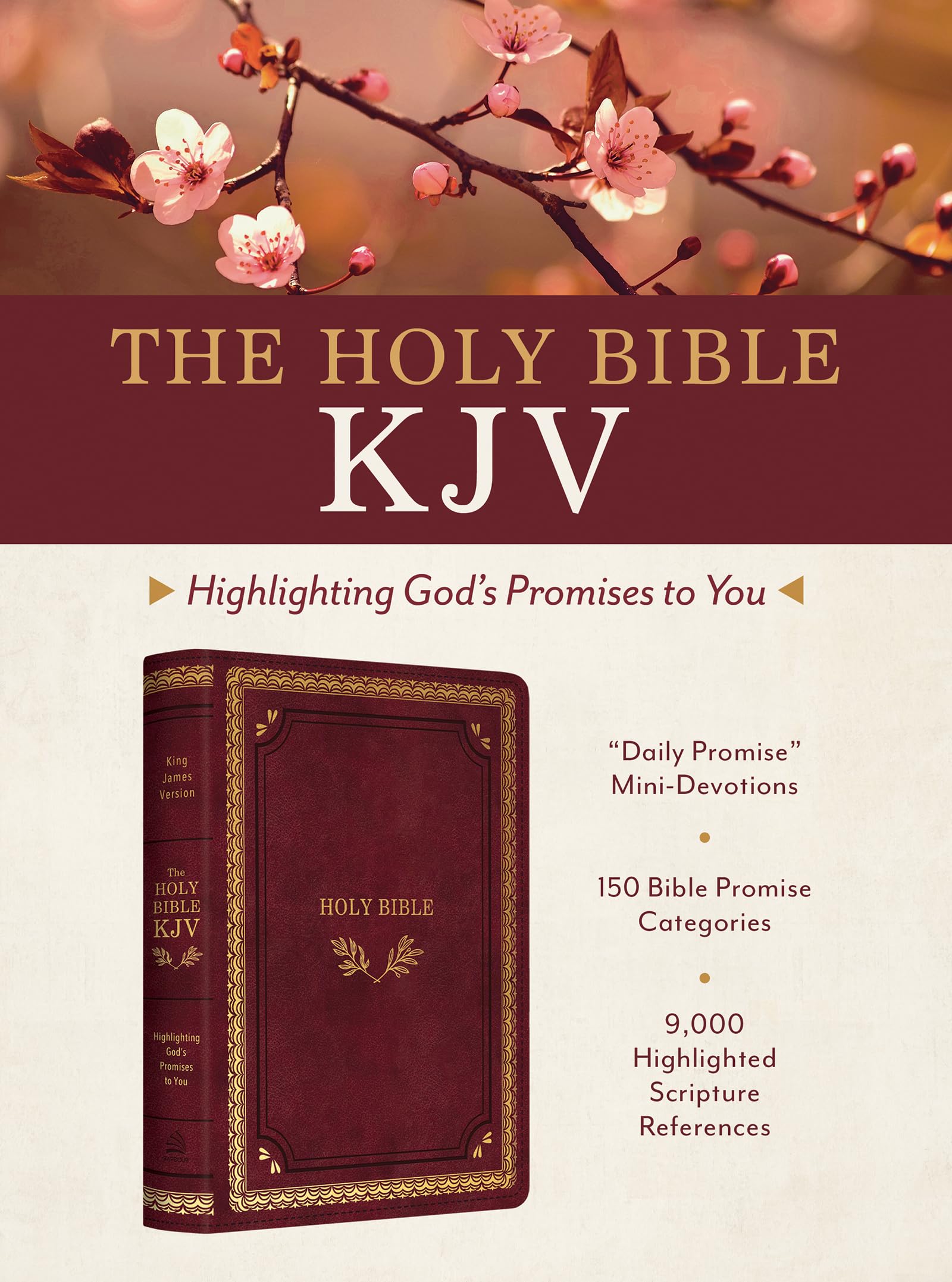 KJV Highlighting God's Promises to You - Crimson & Gold 9781636097541
