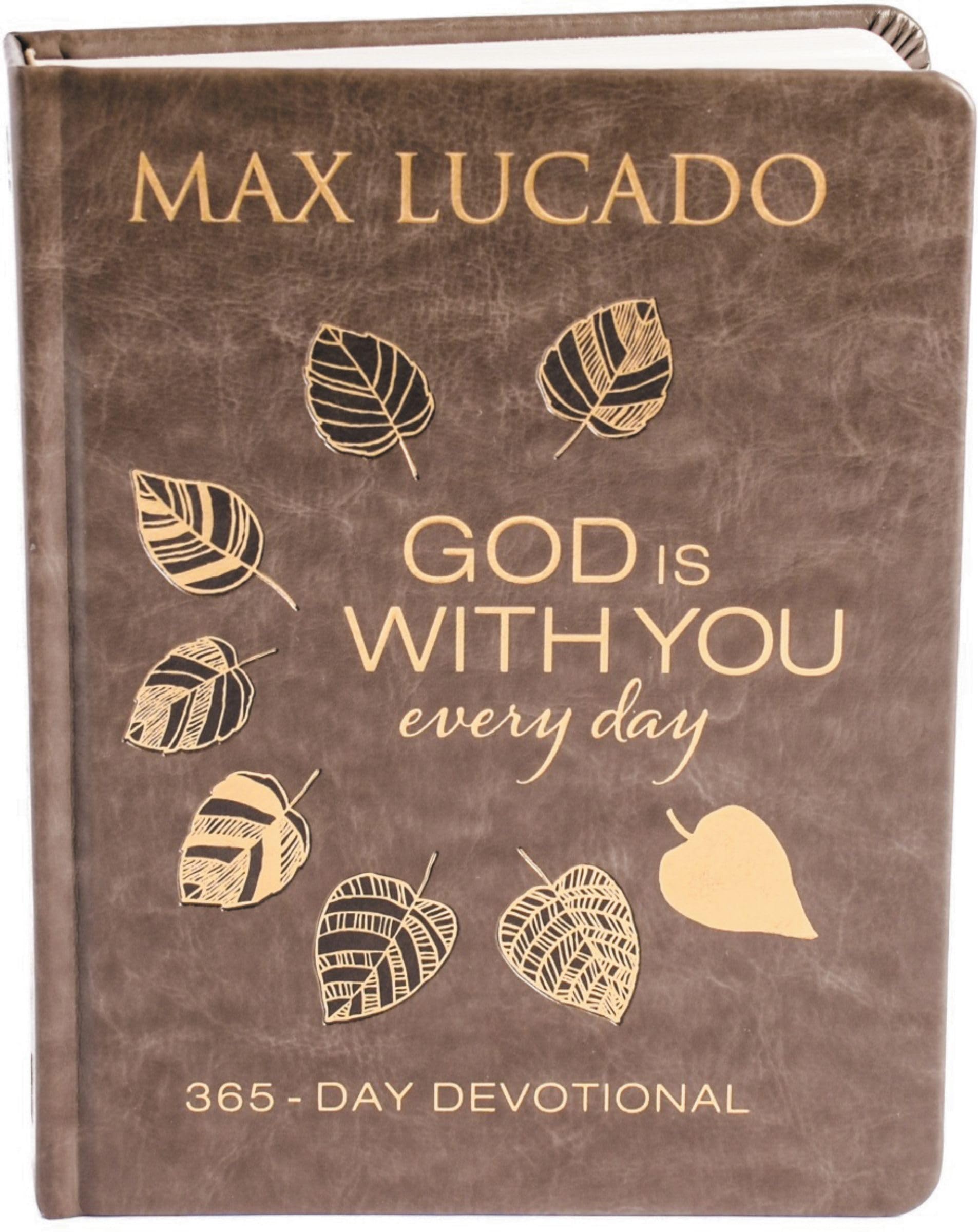 God Is With You Every Day (Large Text Leathersoft) 9781400209965