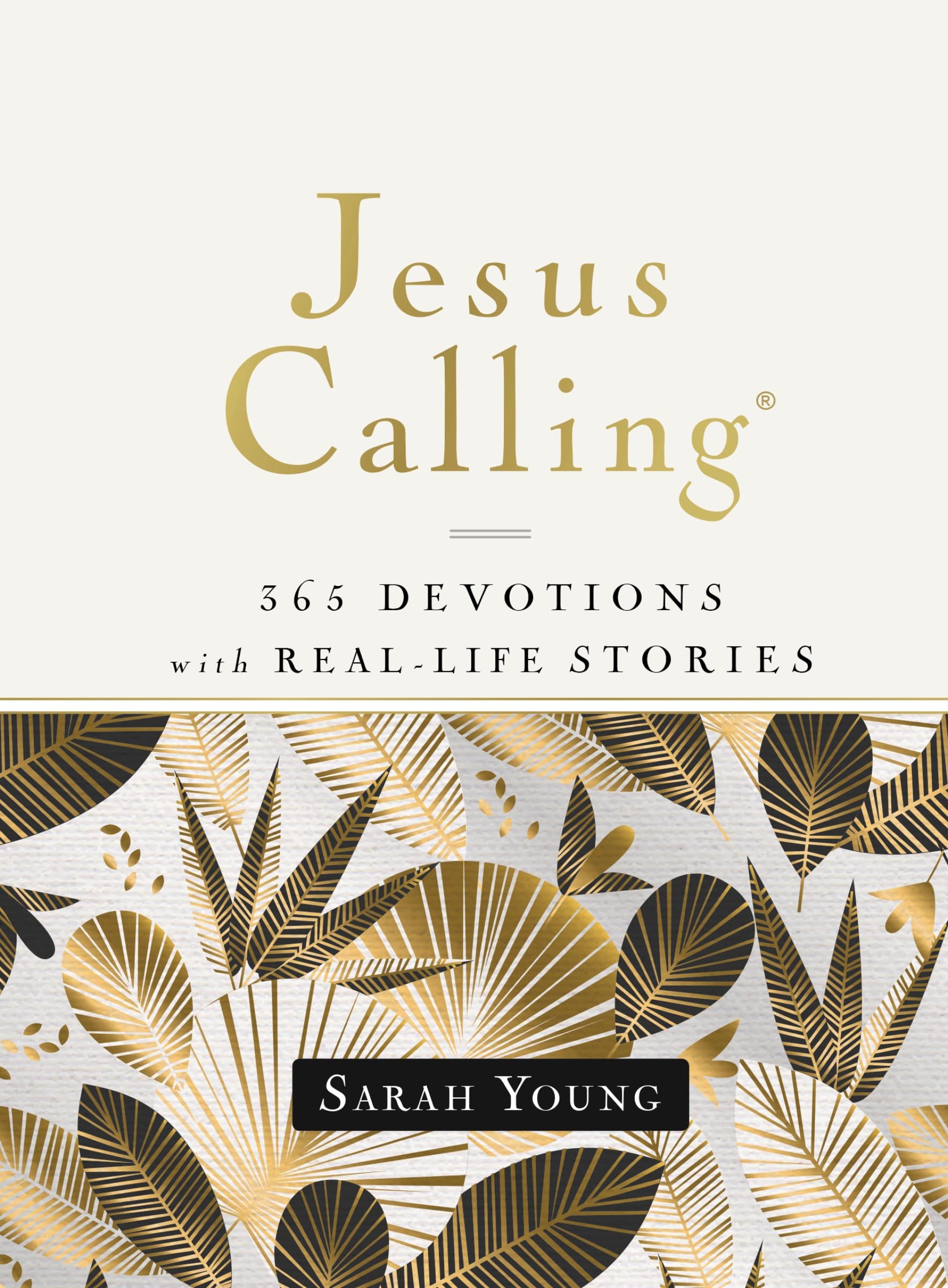 Jesus Calling, 365 Devotions with Real-Life Stories, Hardcover, with Full Scriptures 9781400215058