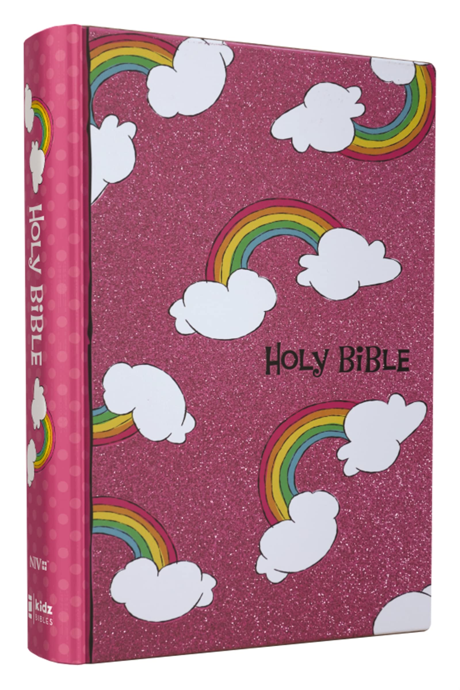 NIV God's Rainbow Holy Bible Hardcover Comfort Print 9780310765837