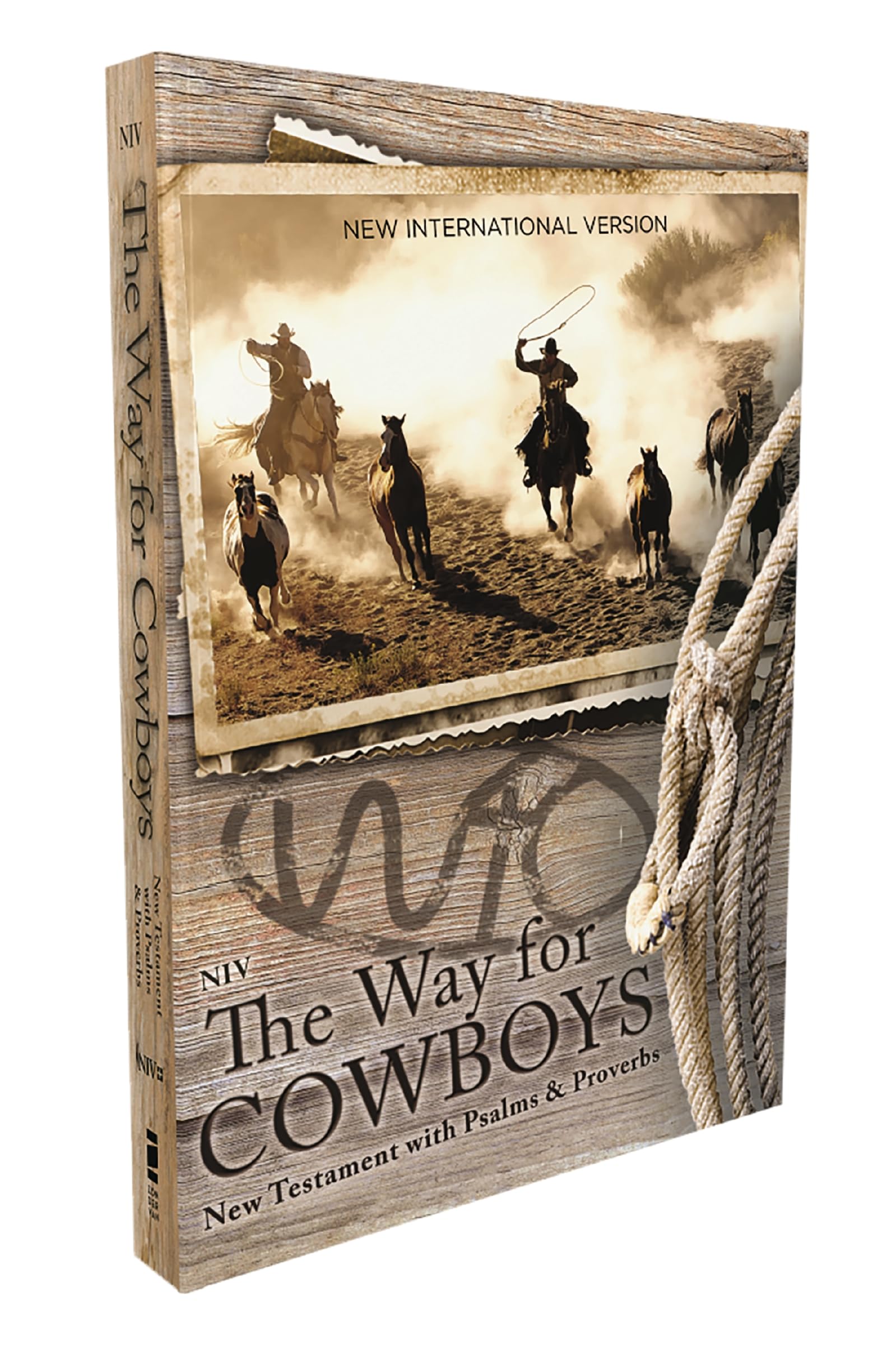 NIV The Way for Cowboys New Testament with Psalms and Proverbs, Pocket-Sized, Paperback, Comfort Print 9780310464150