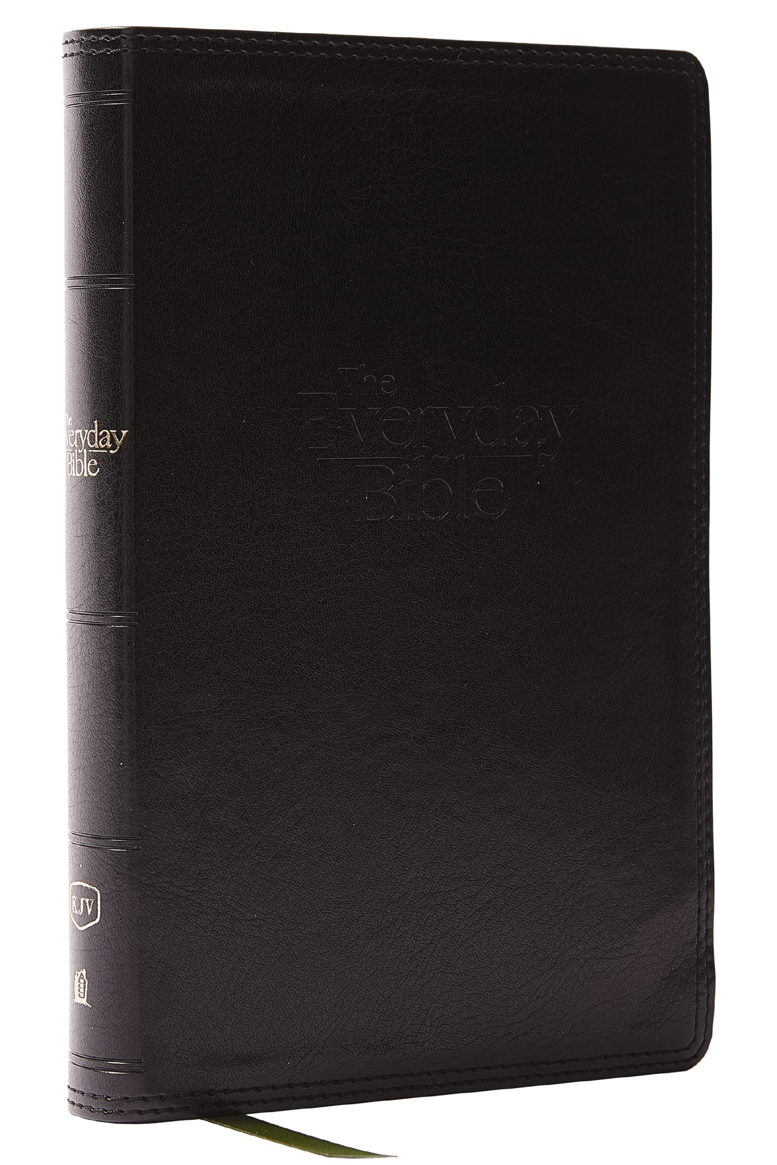 KJV The Everyday Bible, Black Leathersoft, Red Letter, Comfort Print 9780785261933