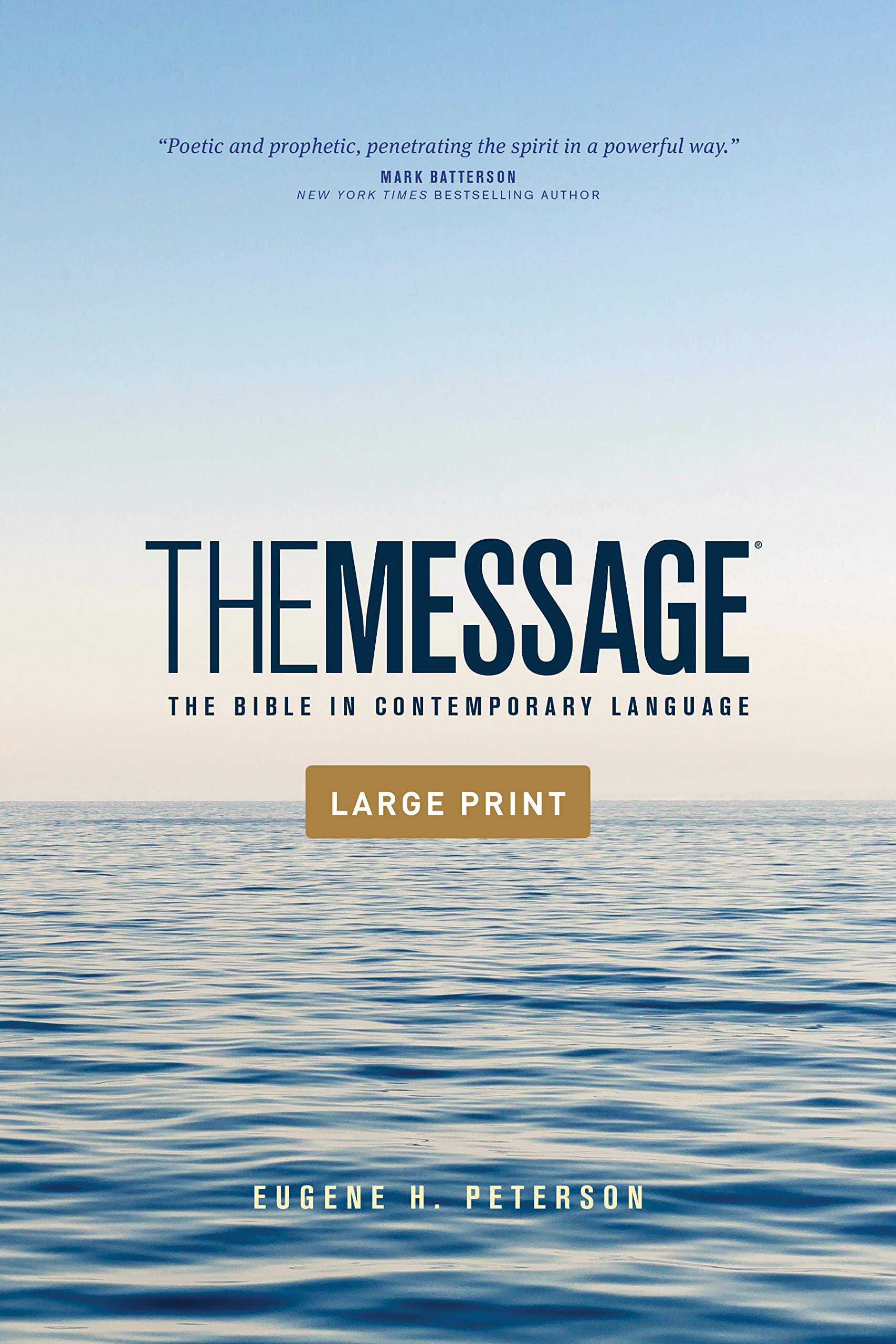 The Message Outreach Edition Large Print (Softcover): The Bible in Contemporary Language 9781641582513