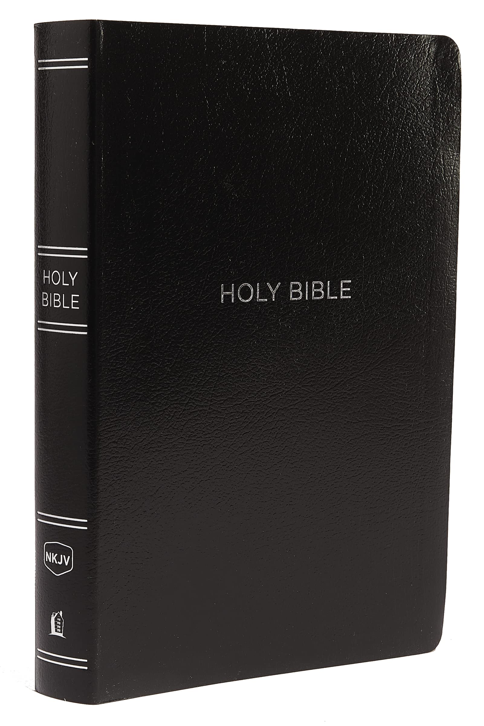 NKJV Reference Bible Center-Column Giant Print Leather-Look Black Indexed Red Letter Edition Comfort Print 9780785217701
