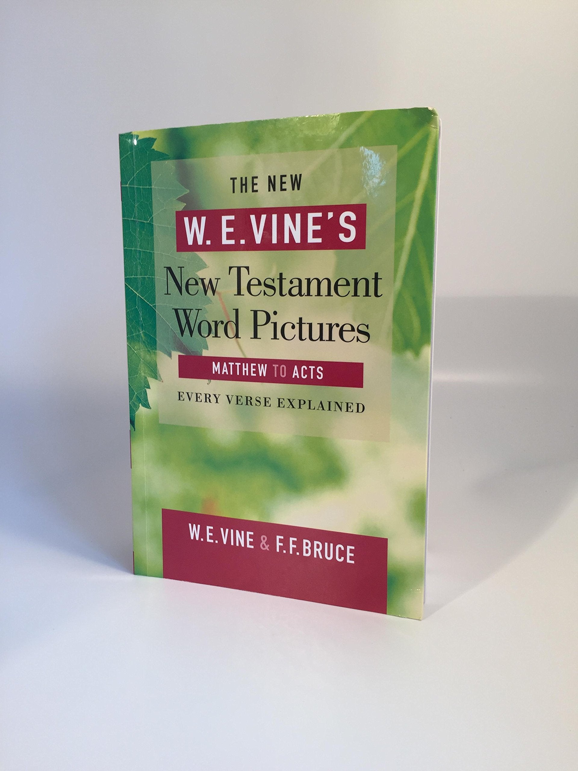 The New W. E. Vine's New Testament Word Pictures - Matthew to Acts 9781909680043