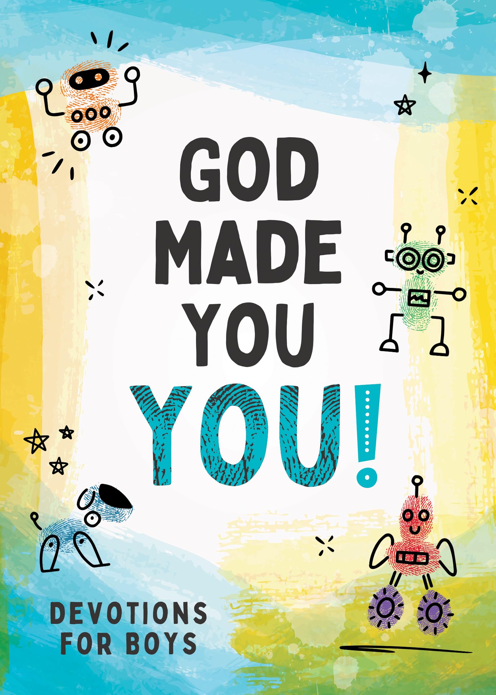 God Made You You! [Boys]: Devotions for Boys 9781636099255
