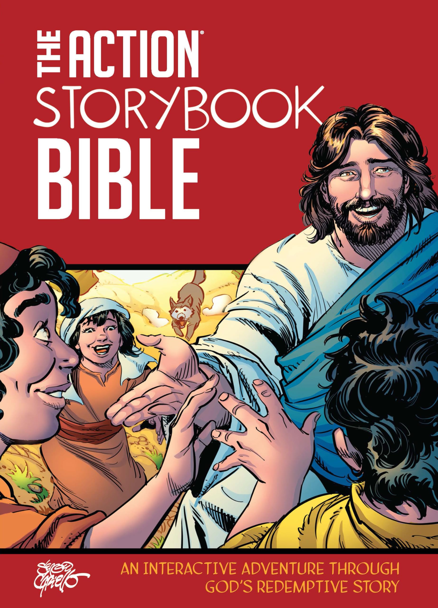 The Action Storybook Bible: An Interactive Adventure through Gods Redemptive Story (Action Bible Series) 9780781414203
