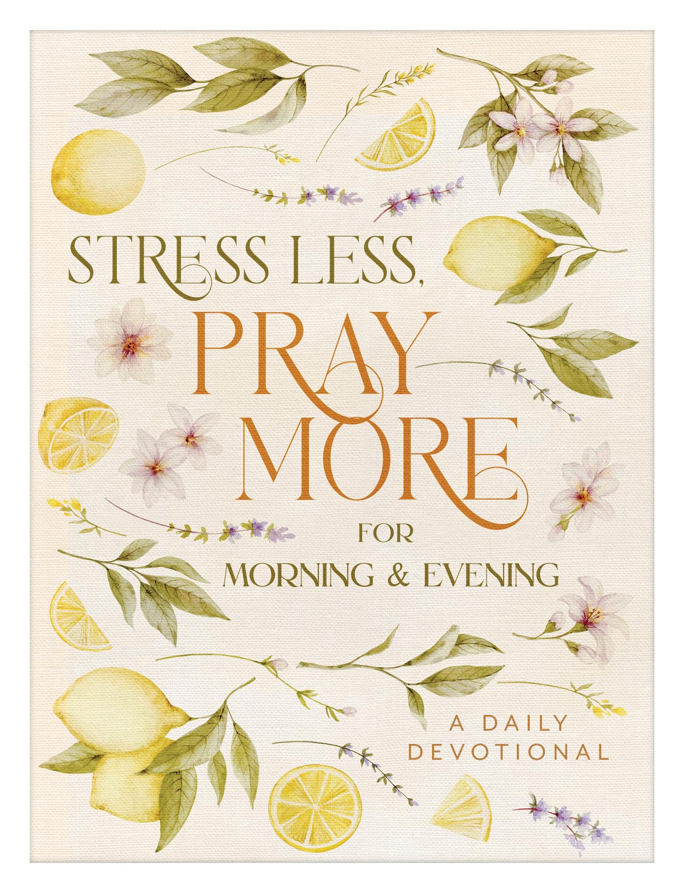 Stress Less, Pray More for Morning and Evening: A Daily Devotional 9798891511521
