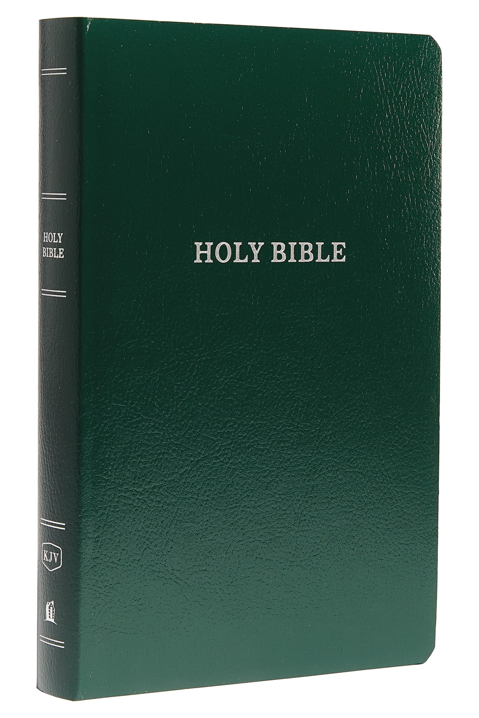 KJV Gift and Award Bible Leather-Look Green Red Letter Edition Comfort Print 9780718097974