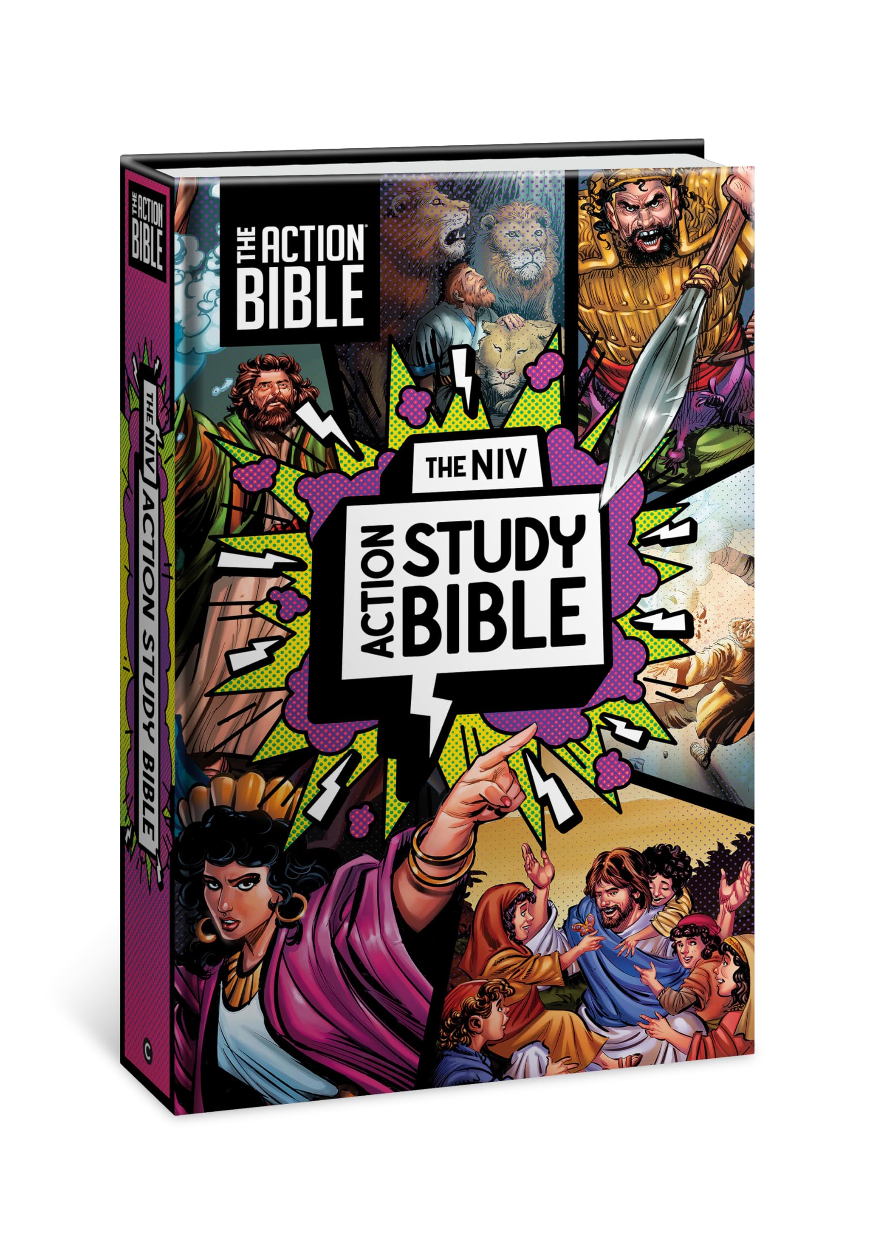NIV Action Study Bible, Hardcover, Full Color (Action Bible Series) 9780830787432