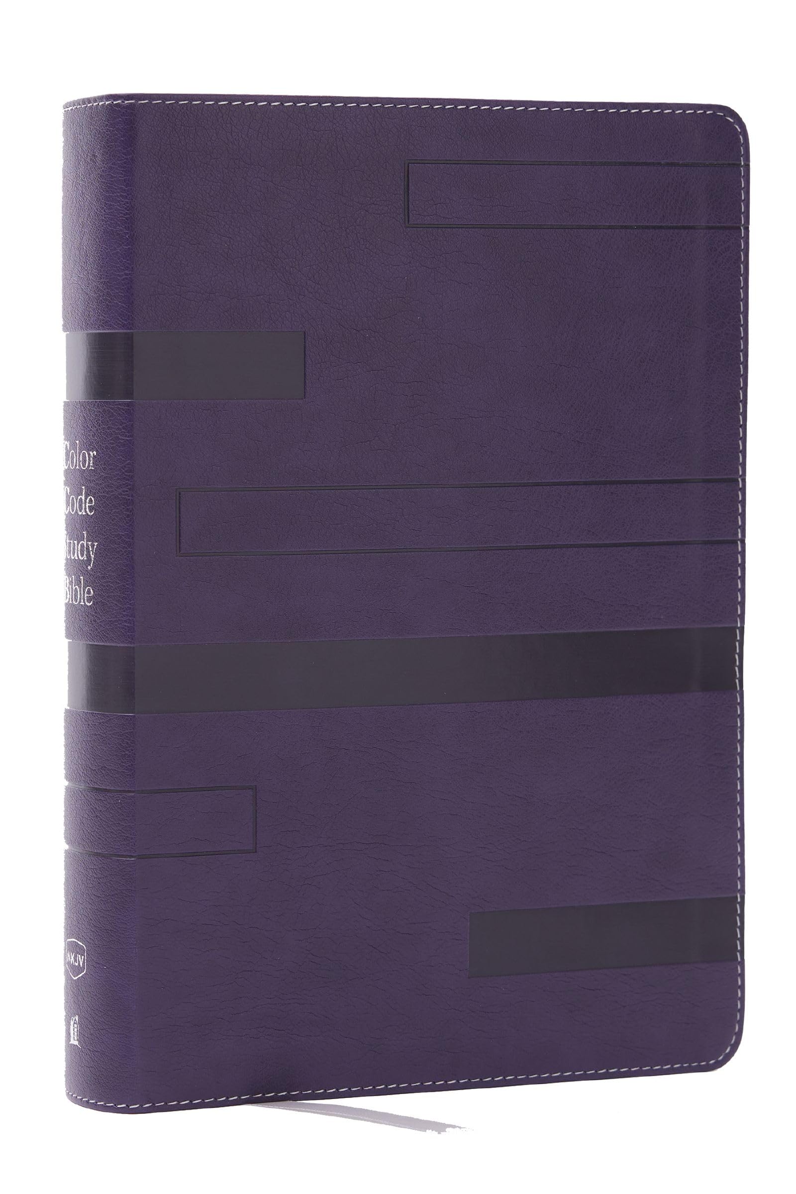NKJV Color Code Study Bible, Revealing God's Truth Color by Color (NKJV, Purple Leathersoft, Red Letter) 9781400341412